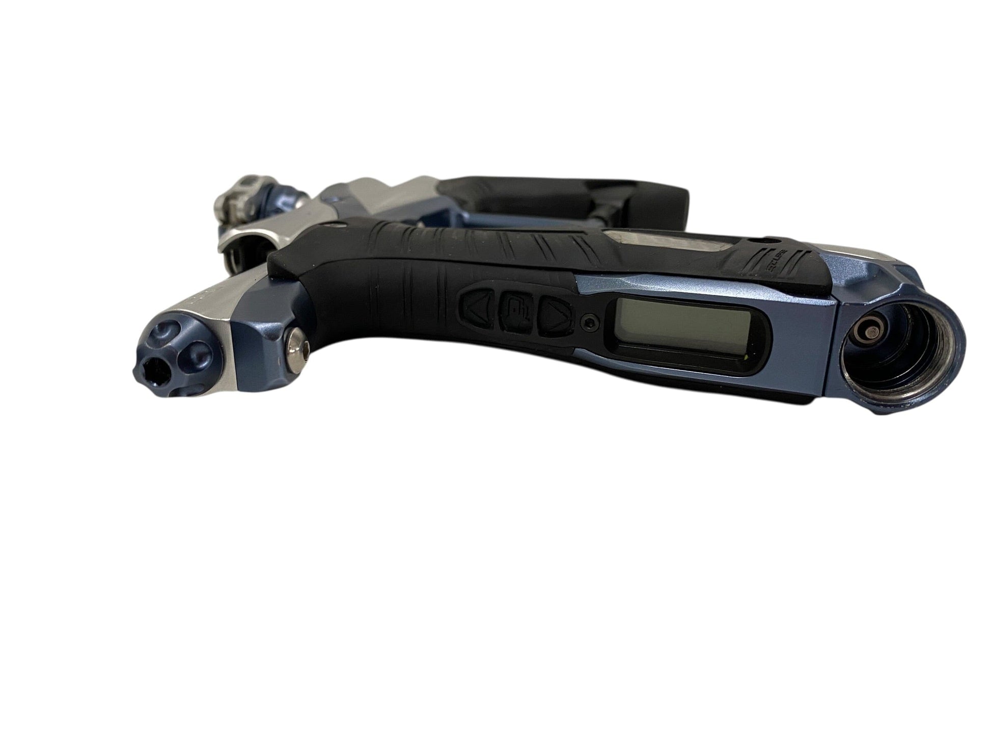 Used Planet Eclipse Lv1.6 Paintball Gun Silver/Blue Paintball Gun from CPXBrosPaintball Buy/Sell/Trade Paintball Markers, New Paintball Guns, Paintball Hoppers, Paintball Masks, and Hormesis Headbands