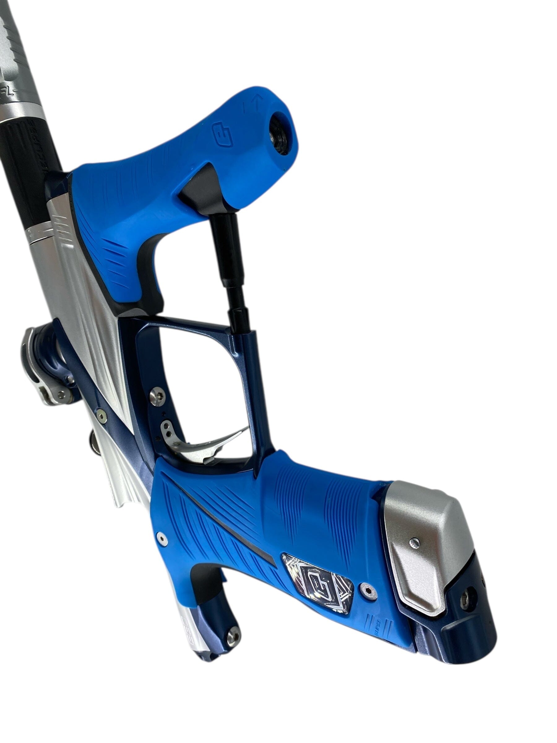 Used Planet Eclipse Lv1.6 Paintball Gun Silver/Blue Paintball Gun from CPXBrosPaintball Buy/Sell/Trade Paintball Markers, New Paintball Guns, Paintball Hoppers, Paintball Masks, and Hormesis Headbands
