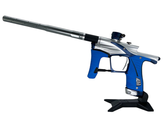 Used Planet Eclipse Lv1.6 Paintball Gun Silver/Blue Paintball Gun from CPXBrosPaintball Buy/Sell/Trade Paintball Markers, New Paintball Guns, Paintball Hoppers, Paintball Masks, and Hormesis Headbands