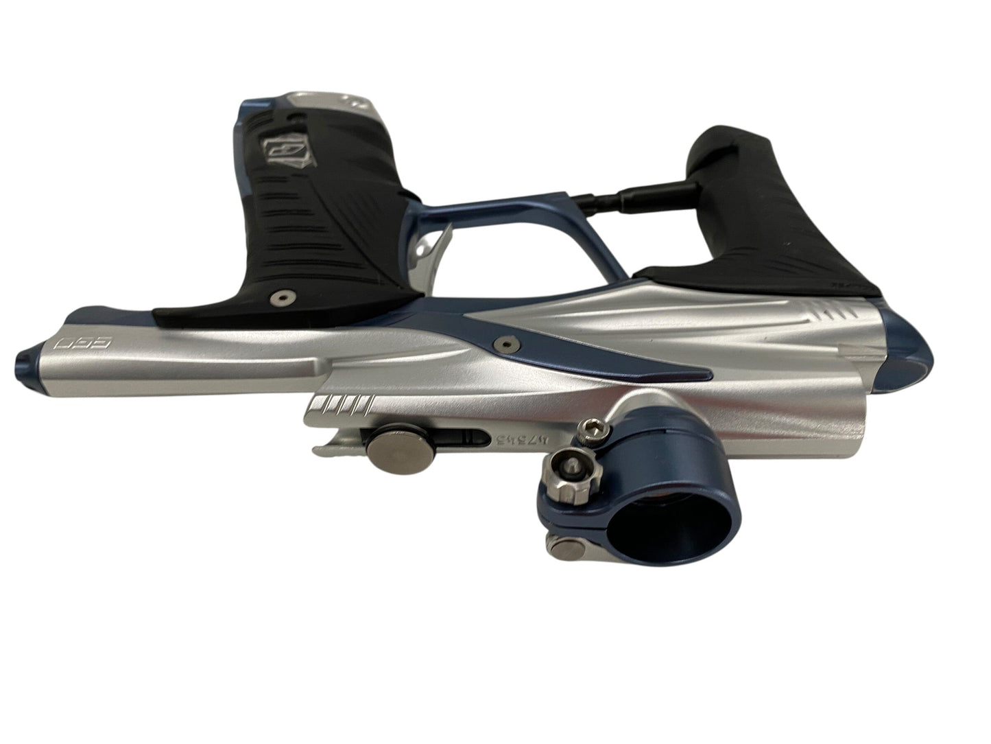 Used Planet Eclipse Lv1.6 Paintball Gun Silver/Blue Paintball Gun from CPXBrosPaintball Buy/Sell/Trade Paintball Markers, New Paintball Guns, Paintball Hoppers, Paintball Masks, and Hormesis Headbands