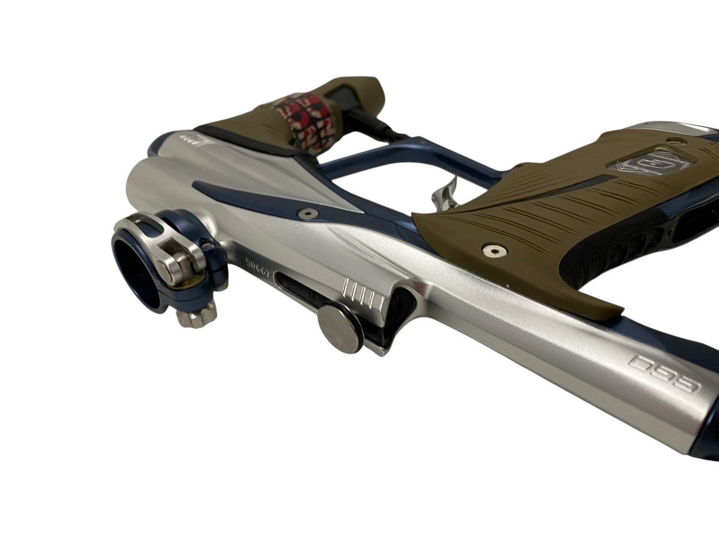 Used Planet Eclipse Lv1.6 Silver/Blue Paintball Gun Paintball Gun from CPXBrosPaintball Buy/Sell/Trade Paintball Markers, New Paintball Guns, Paintball Hoppers, Paintball Masks, and Hormesis Headbands