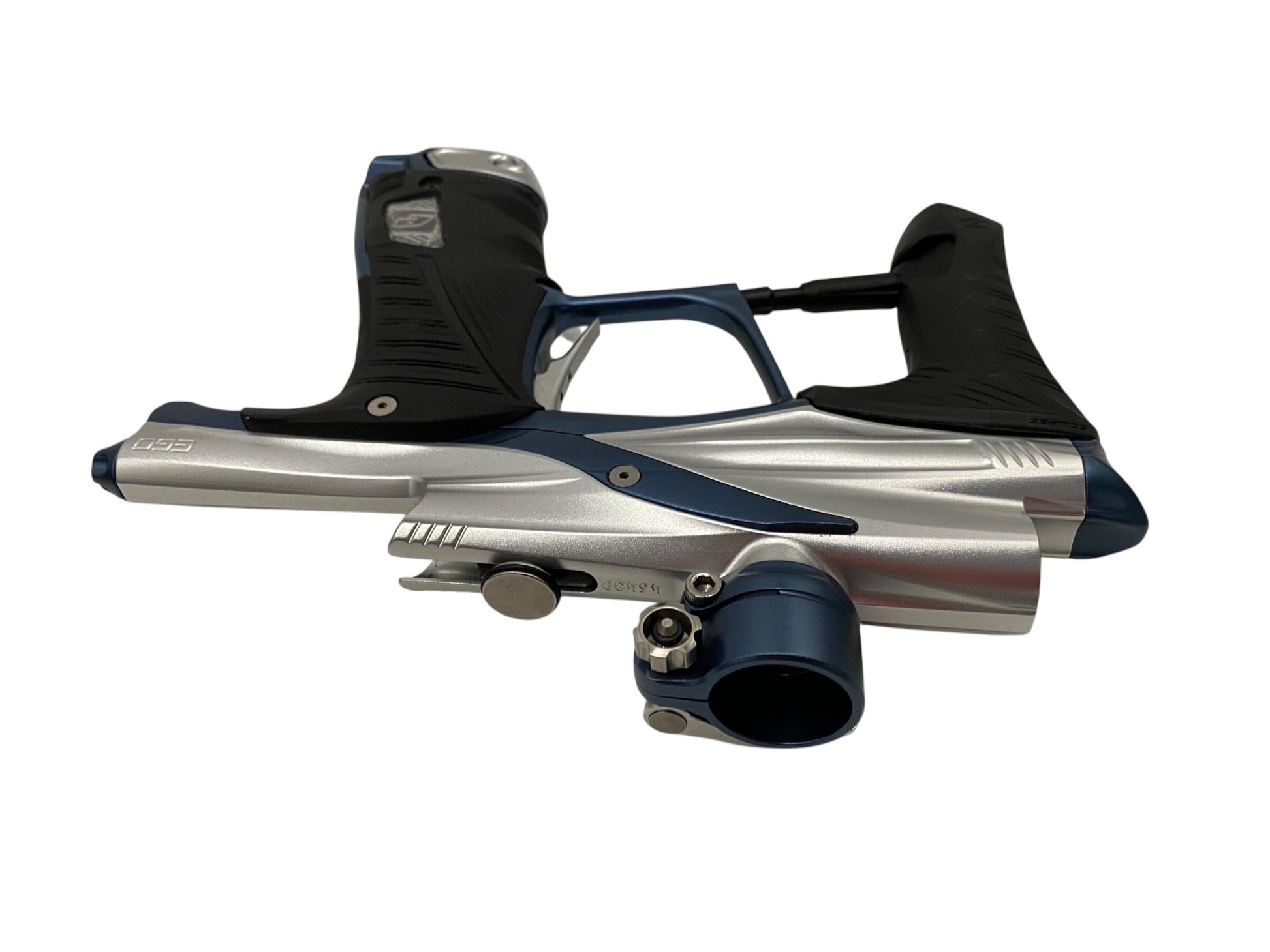 Used Planet Eclipse LV1.6 Silver/Blue Paintball Gun Paintball Gun from CPXBrosPaintball Buy/Sell/Trade Paintball Markers, New Paintball Guns, Paintball Hoppers, Paintball Masks, and Hormesis Headbands