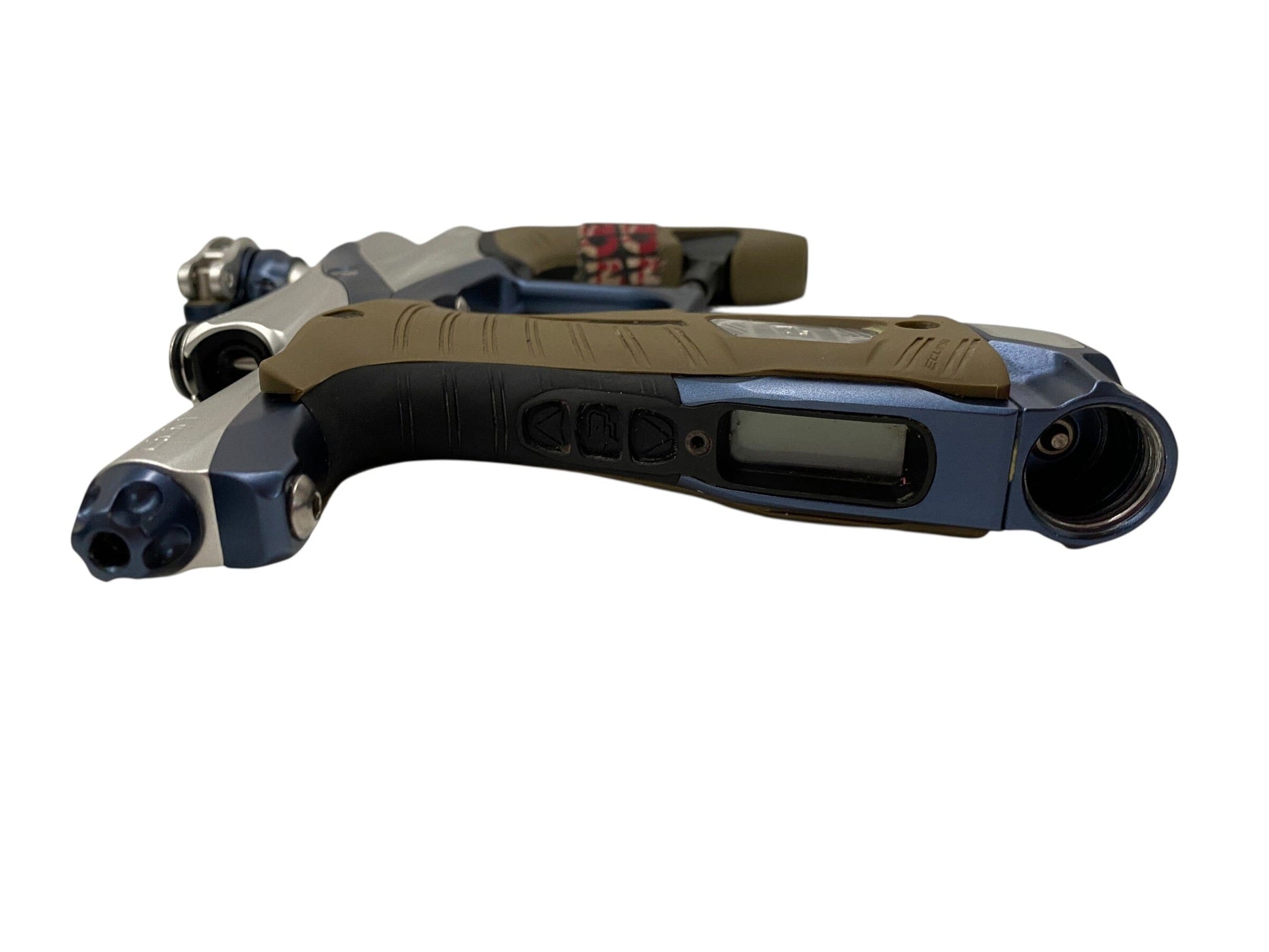Used Planet Eclipse Lv1.6 Silver/Blue Paintball Gun Paintball Gun from CPXBrosPaintball Buy/Sell/Trade Paintball Markers, New Paintball Guns, Paintball Hoppers, Paintball Masks, and Hormesis Headbands