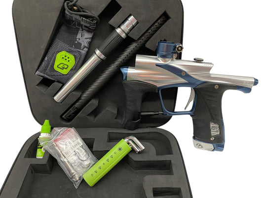 Used Planet Eclipse LV1.6 Silver/Blue Paintball Gun Paintball Gun from CPXBrosPaintball Buy/Sell/Trade Paintball Markers, New Paintball Guns, Paintball Hoppers, Paintball Masks, and Hormesis Headbands