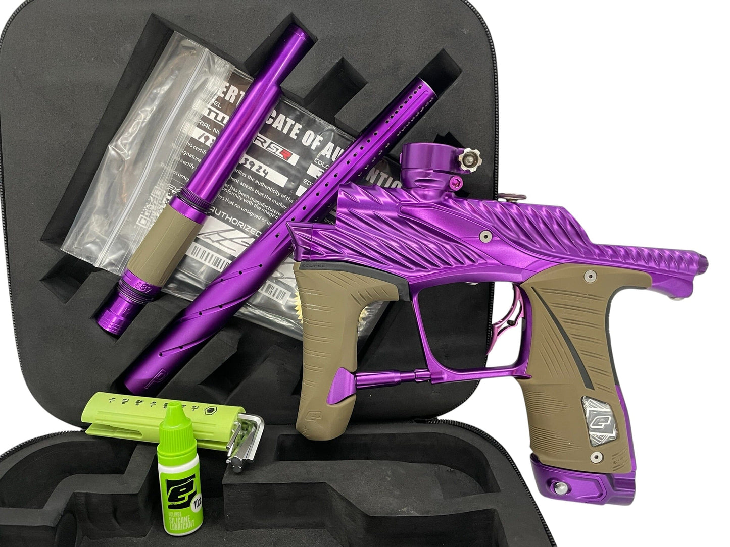 Used Planet Eclipse LV1.6 Twister Purple Paintball Gun Paintball Gun from CPXBrosPaintball Buy/Sell/Trade Paintball Markers, New Paintball Guns, Paintball Hoppers, Paintball Masks, and Hormesis Headbands