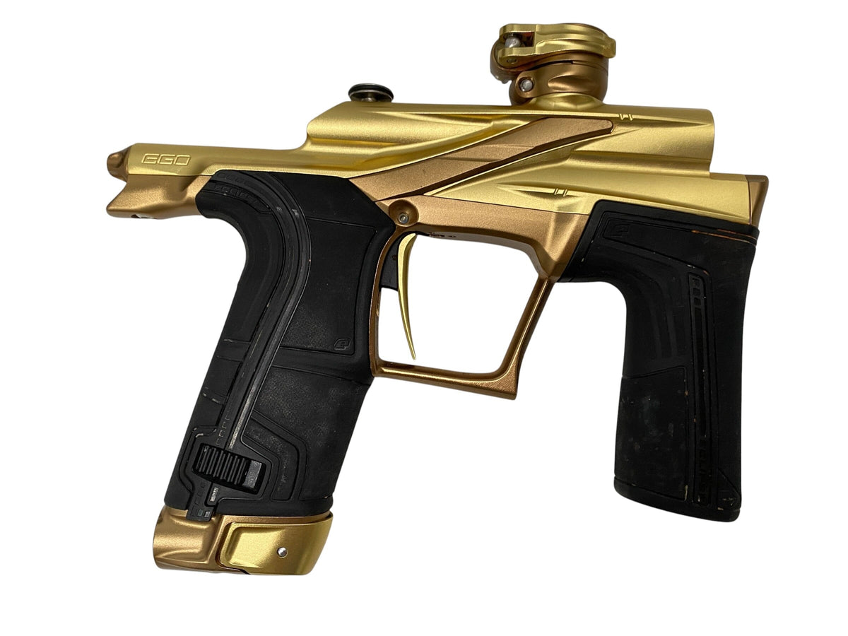 Used Planet Eclipse LV2 Gold/Bronze Paintball Gun Paintball Gun from CPXBrosPaintball Buy/Sell/Trade Paintball Markers, New Paintball Guns, Paintball Hoppers, Paintball Masks, and Hormesis Headbands