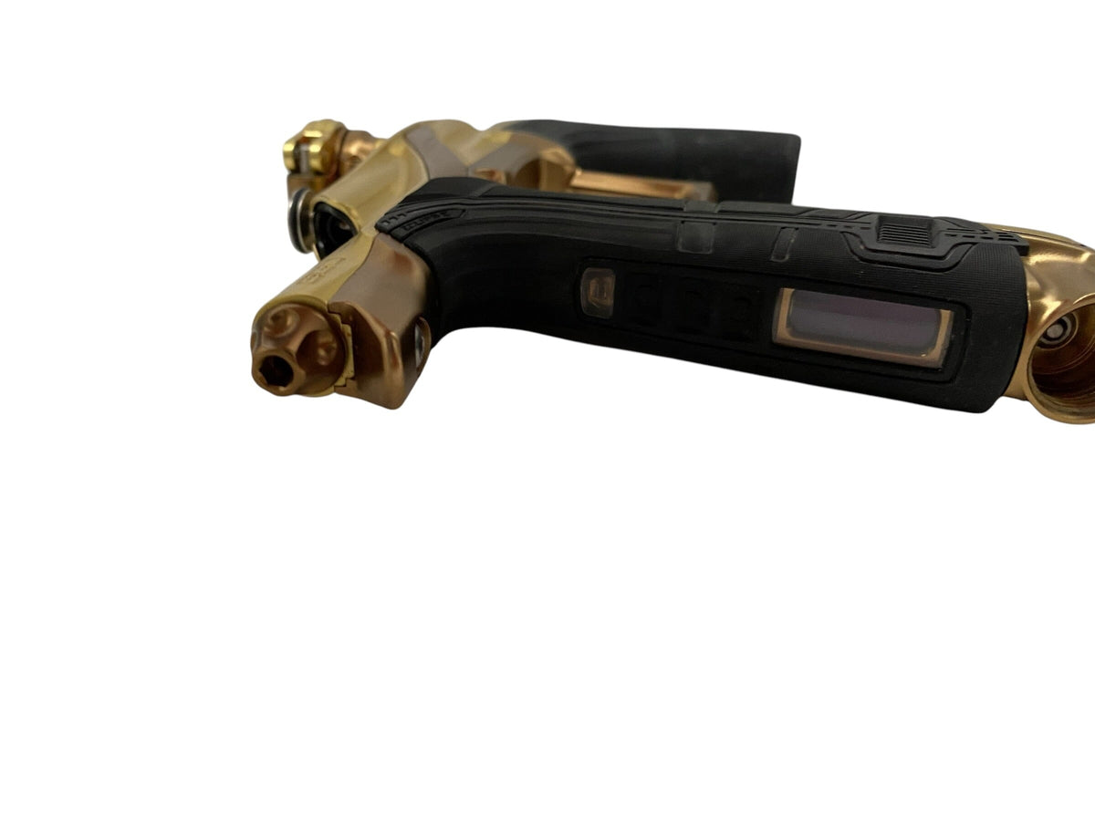 Used Planet Eclipse LV2 Gold/Bronze Paintball Gun Paintball Gun from CPXBrosPaintball Buy/Sell/Trade Paintball Markers, New Paintball Guns, Paintball Hoppers, Paintball Masks, and Hormesis Headbands