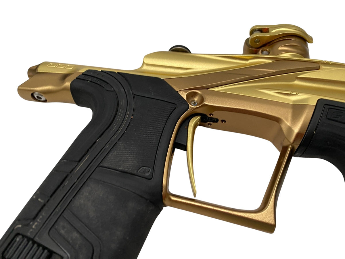 Used Planet Eclipse LV2 Gold/Bronze Paintball Gun Paintball Gun from CPXBrosPaintball Buy/Sell/Trade Paintball Markers, New Paintball Guns, Paintball Hoppers, Paintball Masks, and Hormesis Headbands
