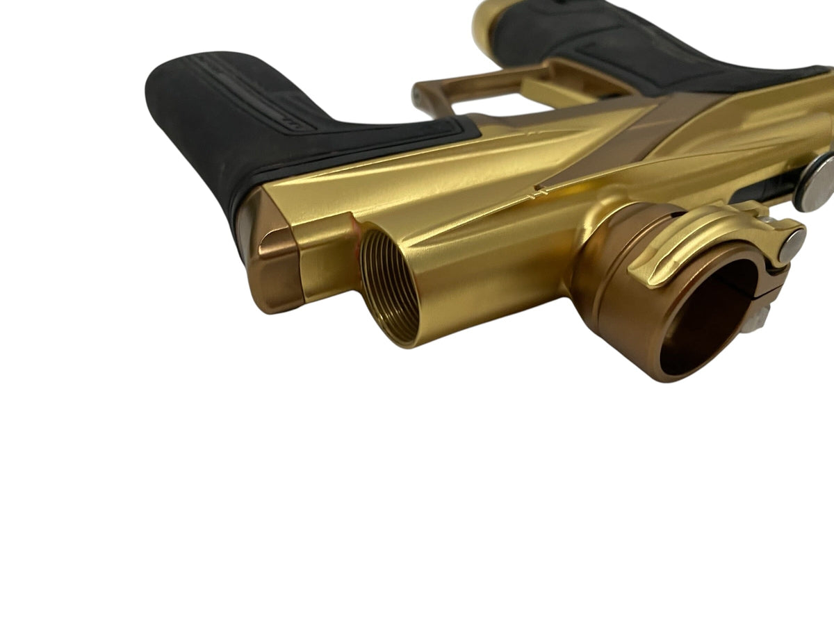 Used Planet Eclipse LV2 Gold/Bronze Paintball Gun Paintball Gun from CPXBrosPaintball Buy/Sell/Trade Paintball Markers, New Paintball Guns, Paintball Hoppers, Paintball Masks, and Hormesis Headbands