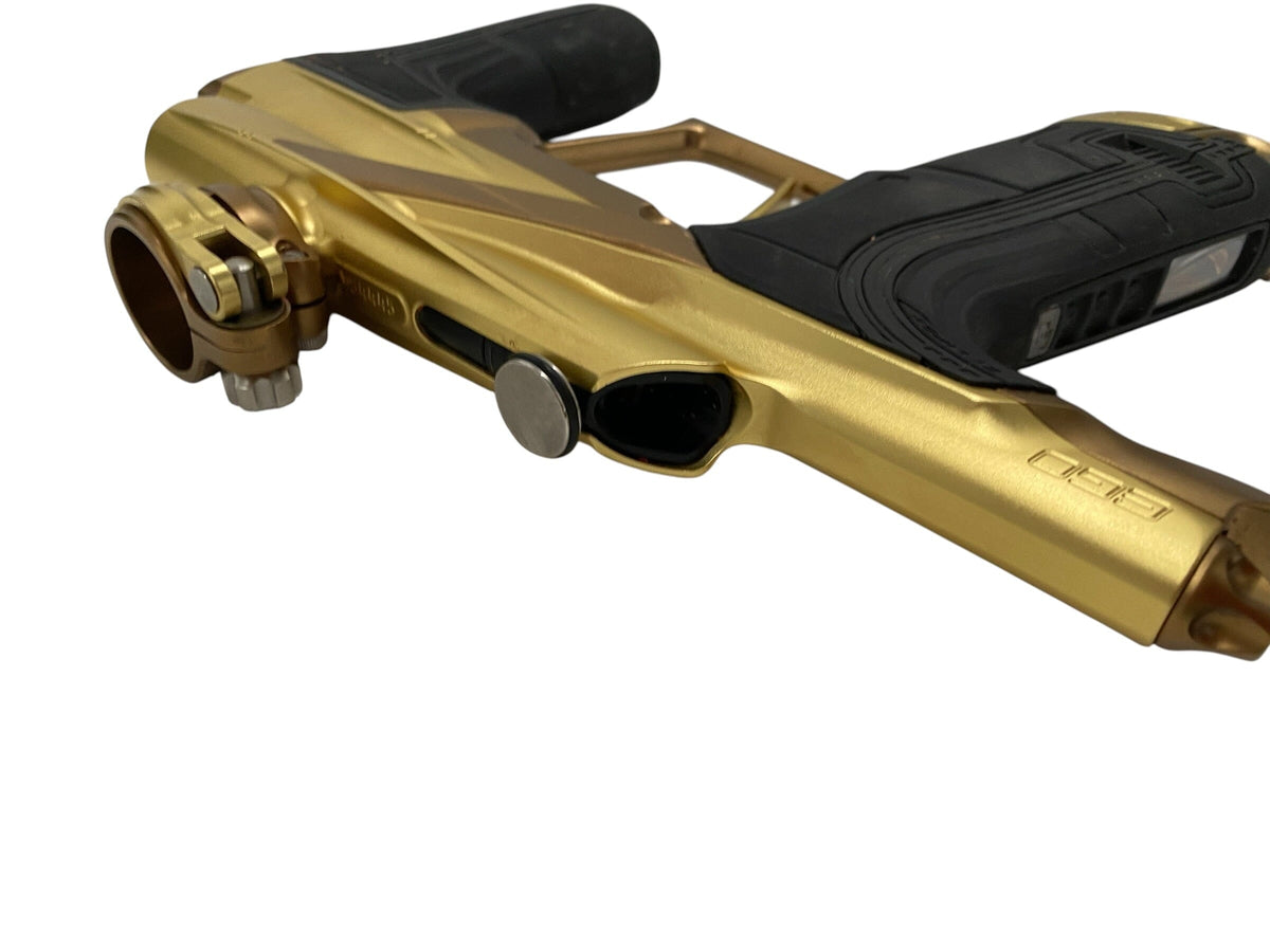 Used Planet Eclipse LV2 Gold/Bronze Paintball Gun Paintball Gun from CPXBrosPaintball Buy/Sell/Trade Paintball Markers, New Paintball Guns, Paintball Hoppers, Paintball Masks, and Hormesis Headbands