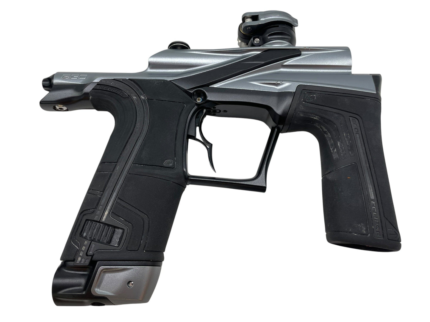 Used Planet Eclipse LV2 Grey/Black Paintball Gun Paintball Gun from CPXBrosPaintball Buy/Sell/Trade Paintball Markers, New Paintball Guns, Paintball Hoppers, Paintball Masks, and Hormesis Headbands