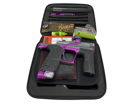 Used Planet Eclipse Lv2 Grey/Purple Paintball Gun Paintball Gun from CPXBrosPaintball Buy/Sell/Trade Paintball Markers, New Paintball Guns, Paintball Hoppers, Paintball Masks, and Hormesis Headbands