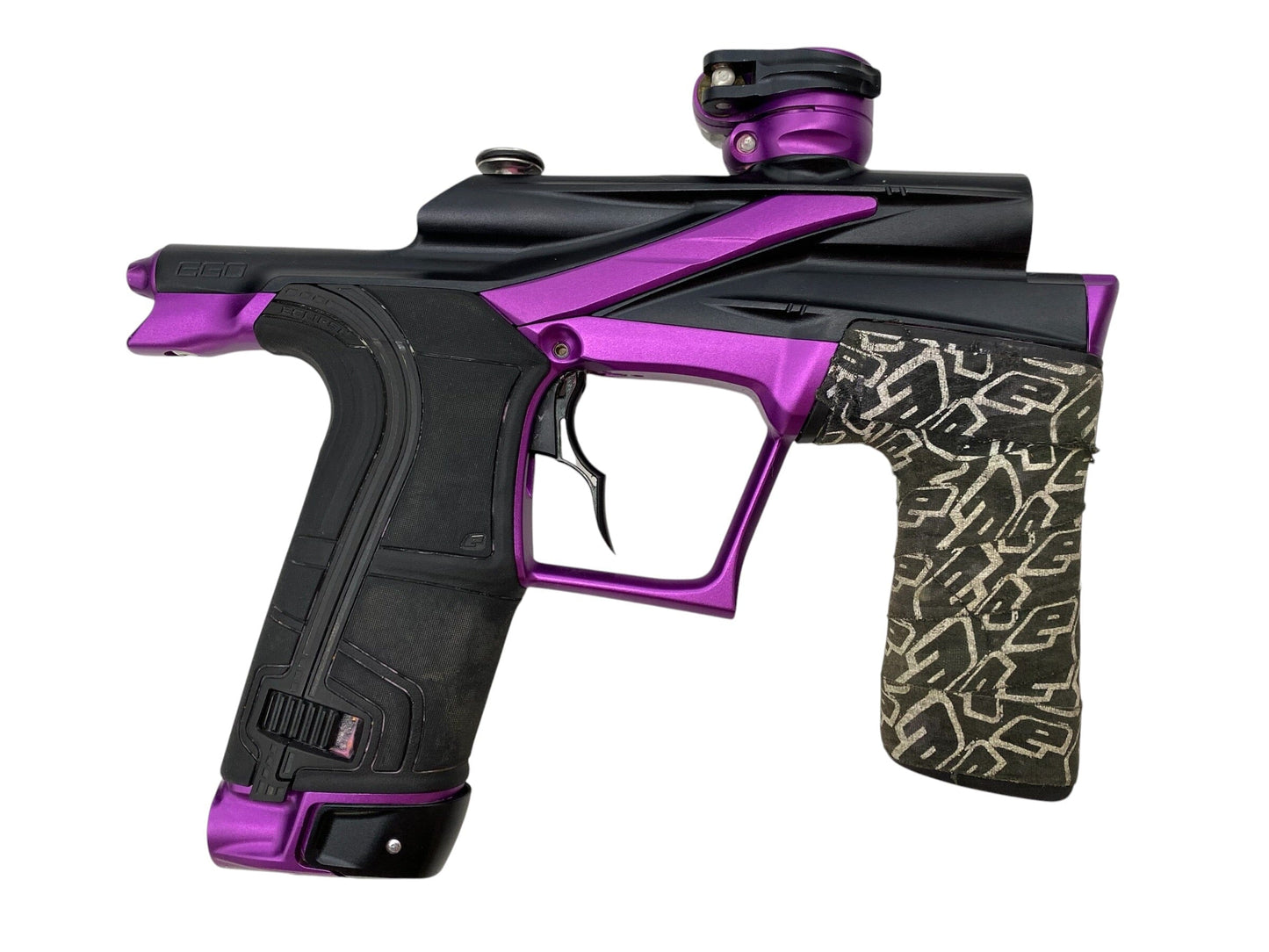 Used Planet Eclipse Lv2 Paintball Gun Black Purple Paintball Gun from CPXBrosPaintball Buy/Sell/Trade Paintball Markers, New Paintball Guns, Paintball Hoppers, Paintball Masks, and Hormesis Headbands