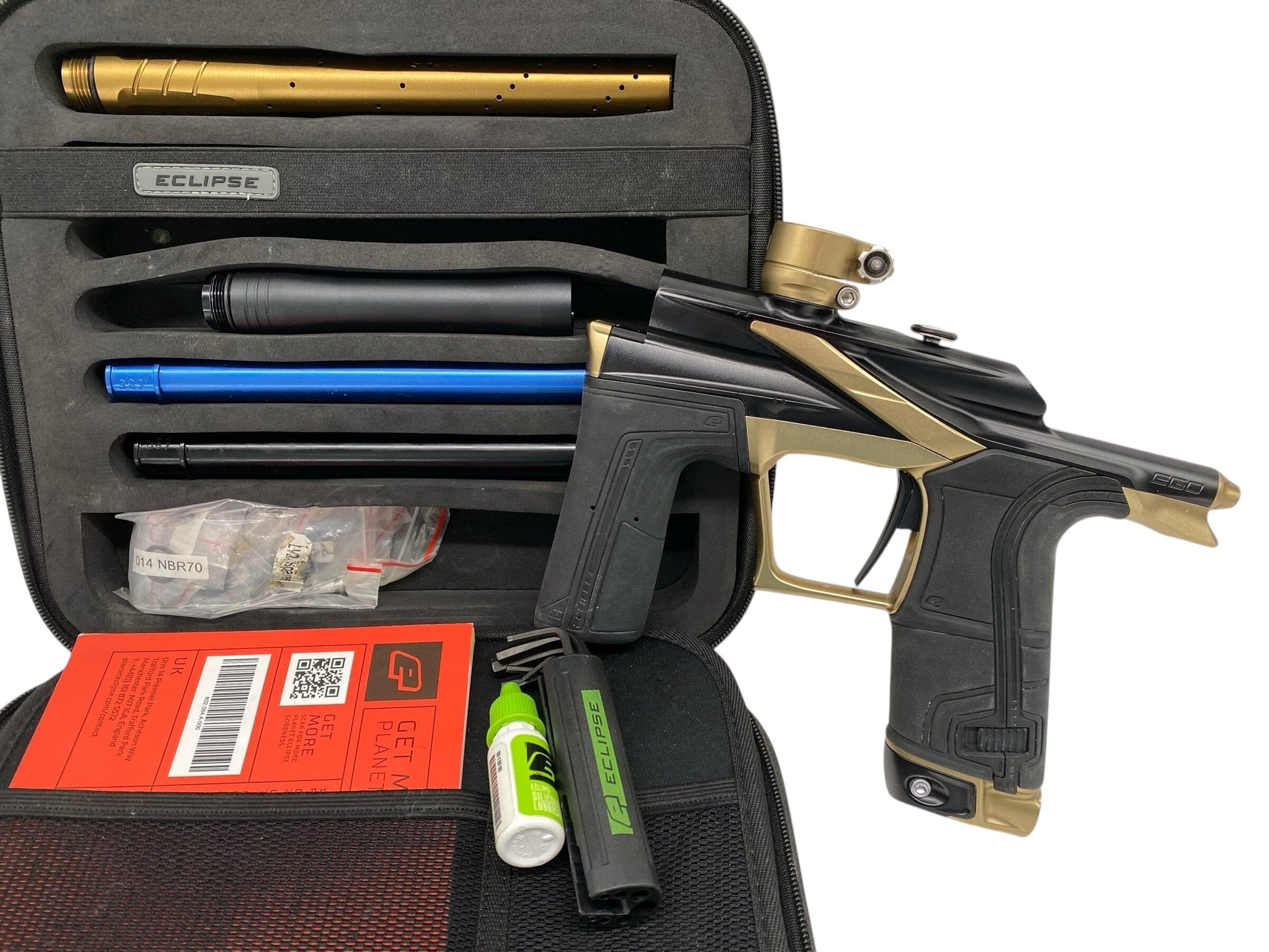 Used Planet Eclipse Lv2 Paintball Gun Black/Brown Paintball Gun from CPXBrosPaintball Buy/Sell/Trade Paintball Markers, New Paintball Guns, Paintball Hoppers, Paintball Masks, and Hormesis Headbands