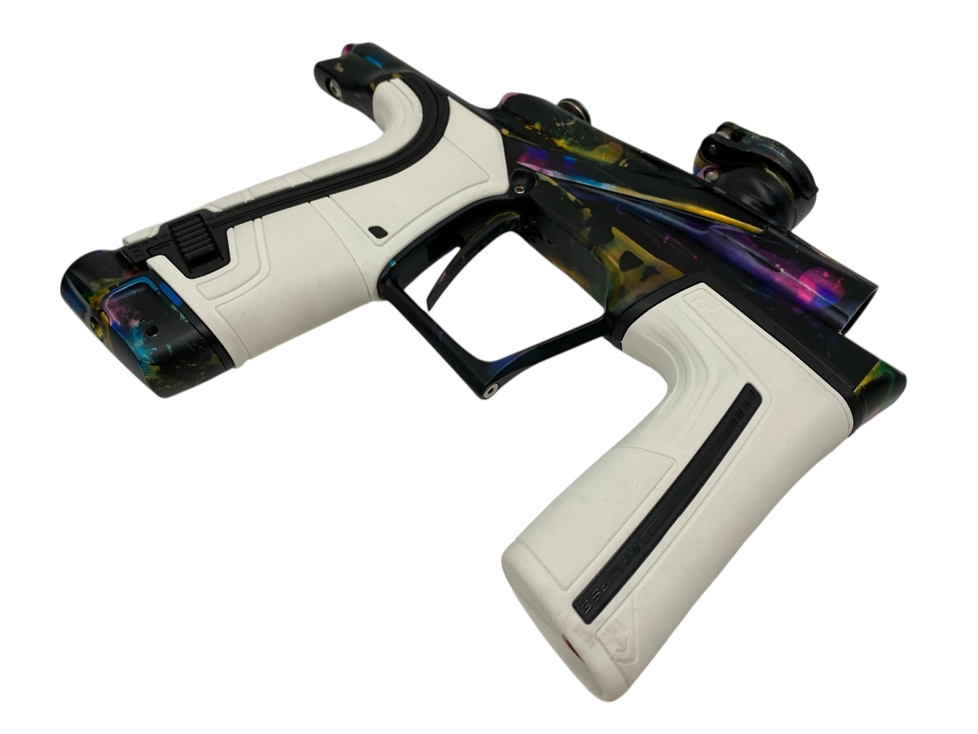 Used Planet Eclipse Lv2 Paintball Gun Black/Galaxy Splash Paintball Gun from CPXBrosPaintball Buy/Sell/Trade Paintball Markers, New Paintball Guns, Paintball Hoppers, Paintball Masks, and Hormesis Headbands