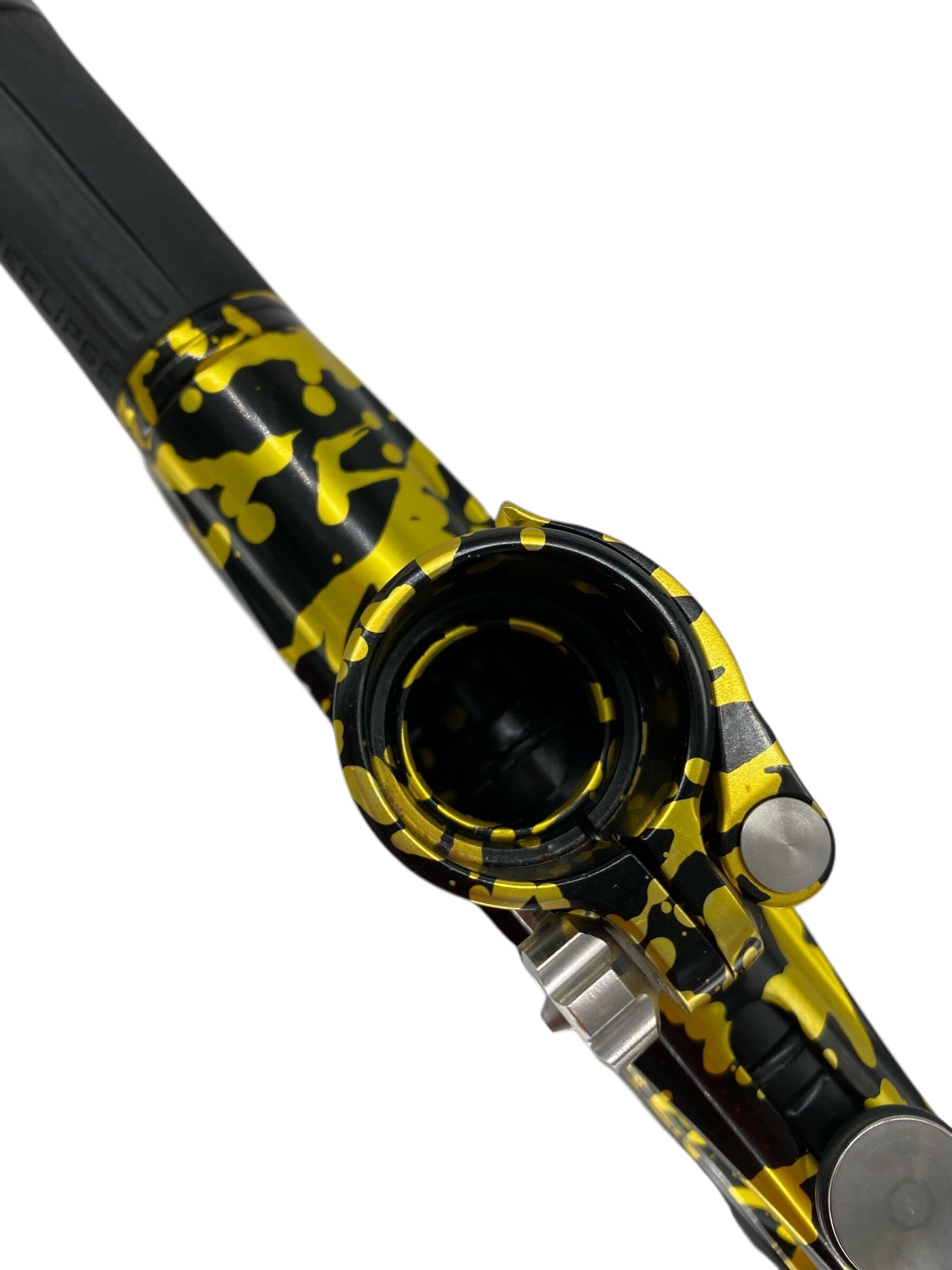 Used Planet Eclipse Lv2 Paintball Gun Black/Gold Splash Paintball Gun from CPXBrosPaintball Buy/Sell/Trade Paintball Markers, New Paintball Guns, Paintball Hoppers, Paintball Masks, and Hormesis Headbands