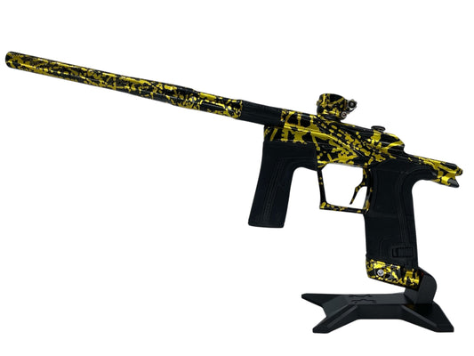 Used Planet Eclipse Lv2 Paintball Gun Black/Gold Splash Paintball Gun from CPXBrosPaintball Buy/Sell/Trade Paintball Markers, New Paintball Guns, Paintball Hoppers, Paintball Masks, and Hormesis Headbands