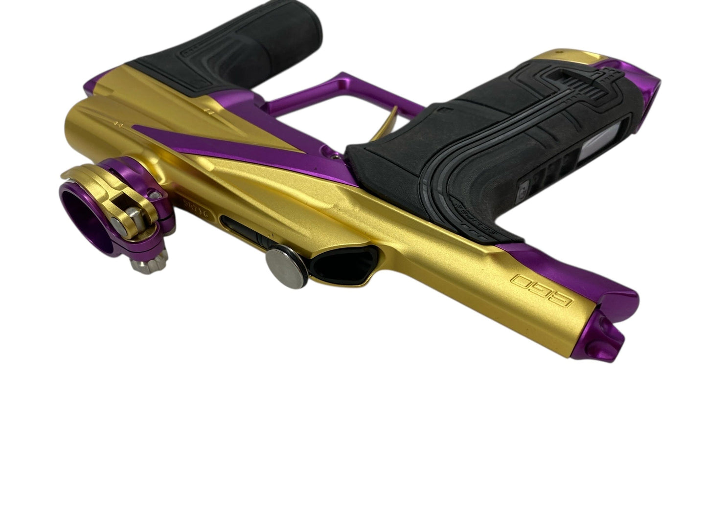 Used Planet Eclipse Lv2 Paintball Gun Gold/Purple Paintball Gun from CPXBrosPaintball Buy/Sell/Trade Paintball Markers, New Paintball Guns, Paintball Hoppers, Paintball Masks, and Hormesis Headbands