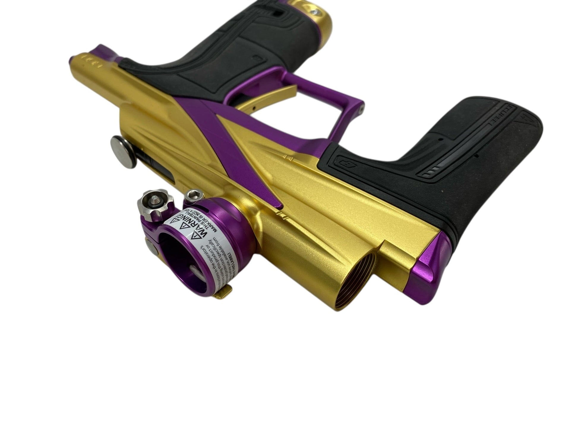 Used Planet Eclipse Lv2 Paintball Gun Gold/Purple Paintball Gun from CPXBrosPaintball Buy/Sell/Trade Paintball Markers, New Paintball Guns, Paintball Hoppers, Paintball Masks, and Hormesis Headbands