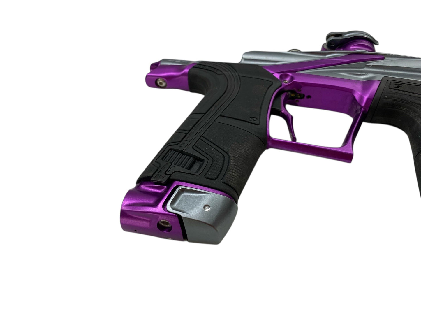 Used Planet Eclipse Lv2 Paintball Gun Grey/Purple Paintball Gun from CPXBrosPaintball Buy/Sell/Trade Paintball Markers, New Paintball Guns, Paintball Hoppers, Paintball Masks, and Hormesis Headbands