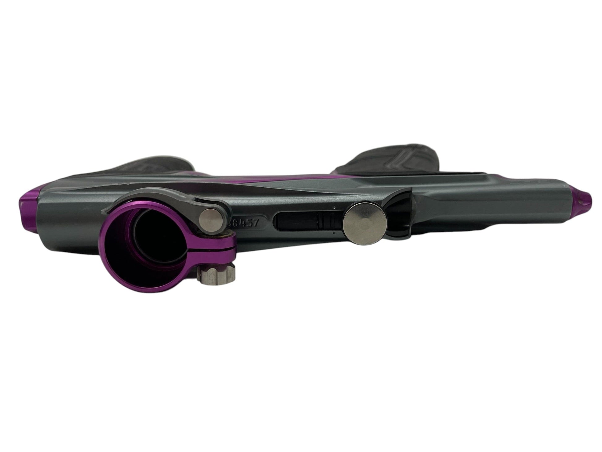 Used Planet Eclipse Lv2 Paintball Gun Grey/Purple Paintball Gun from CPXBrosPaintball Buy/Sell/Trade Paintball Markers, New Paintball Guns, Paintball Hoppers, Paintball Masks, and Hormesis Headbands