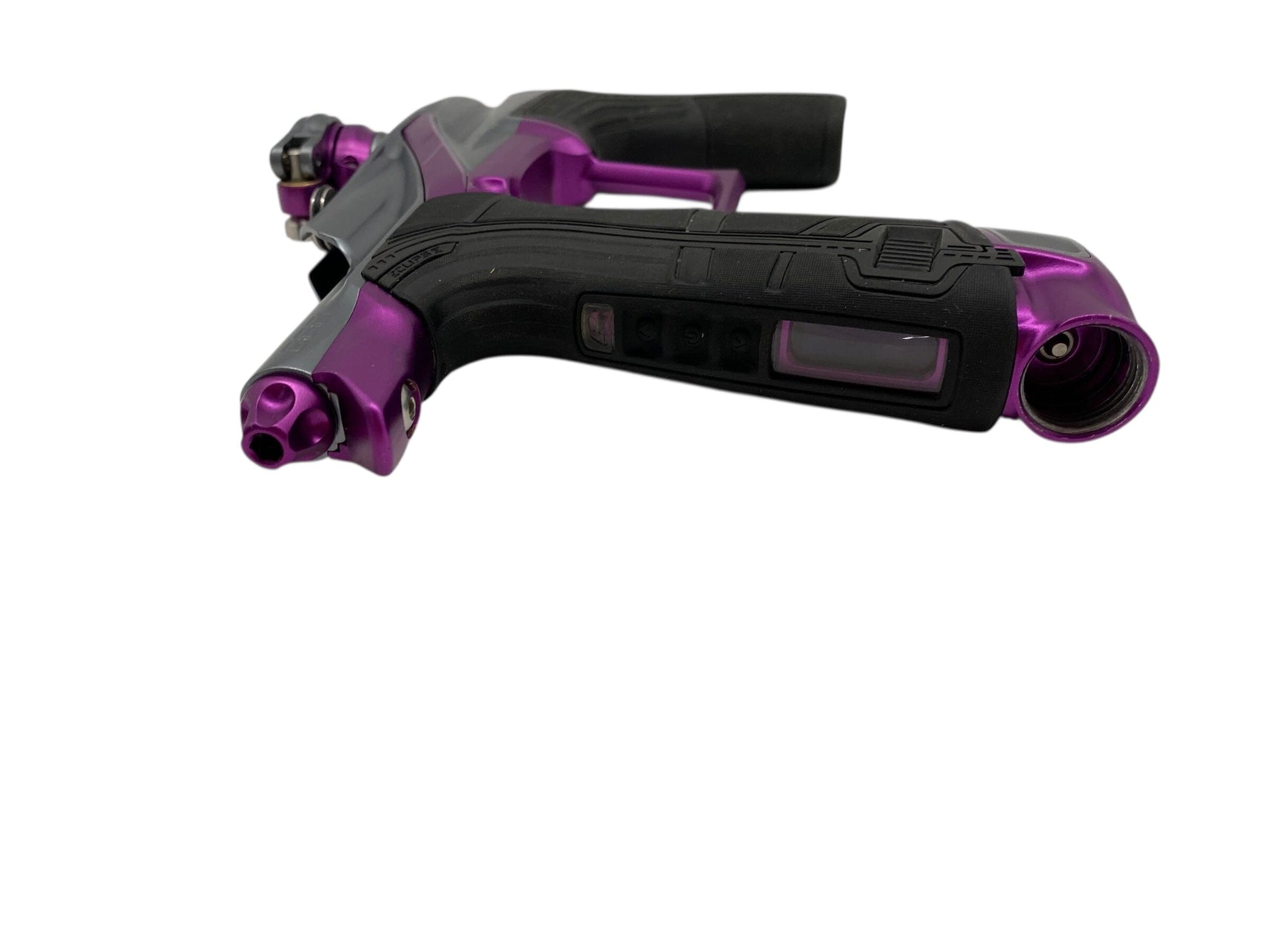Used Planet Eclipse Lv2 Paintball Gun Grey/Purple Paintball Gun from CPXBrosPaintball Buy/Sell/Trade Paintball Markers, New Paintball Guns, Paintball Hoppers, Paintball Masks, and Hormesis Headbands