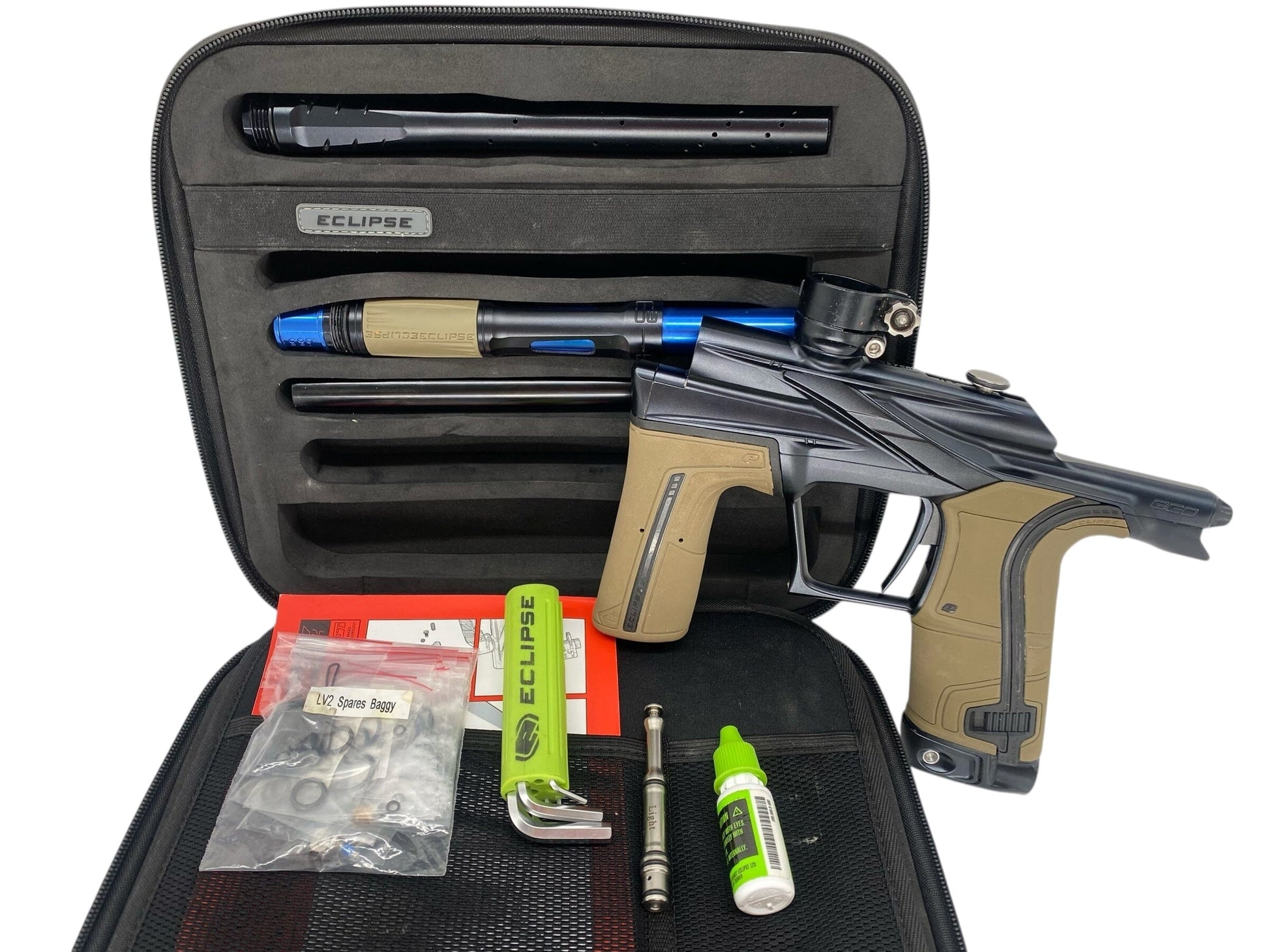 Used Planet Eclipse Lv2 Paintball Gun Midnight Paintball Gun from CPXBrosPaintball Buy/Sell/Trade Paintball Markers, New Paintball Guns, Paintball Hoppers, Paintball Masks, and Hormesis Headbands