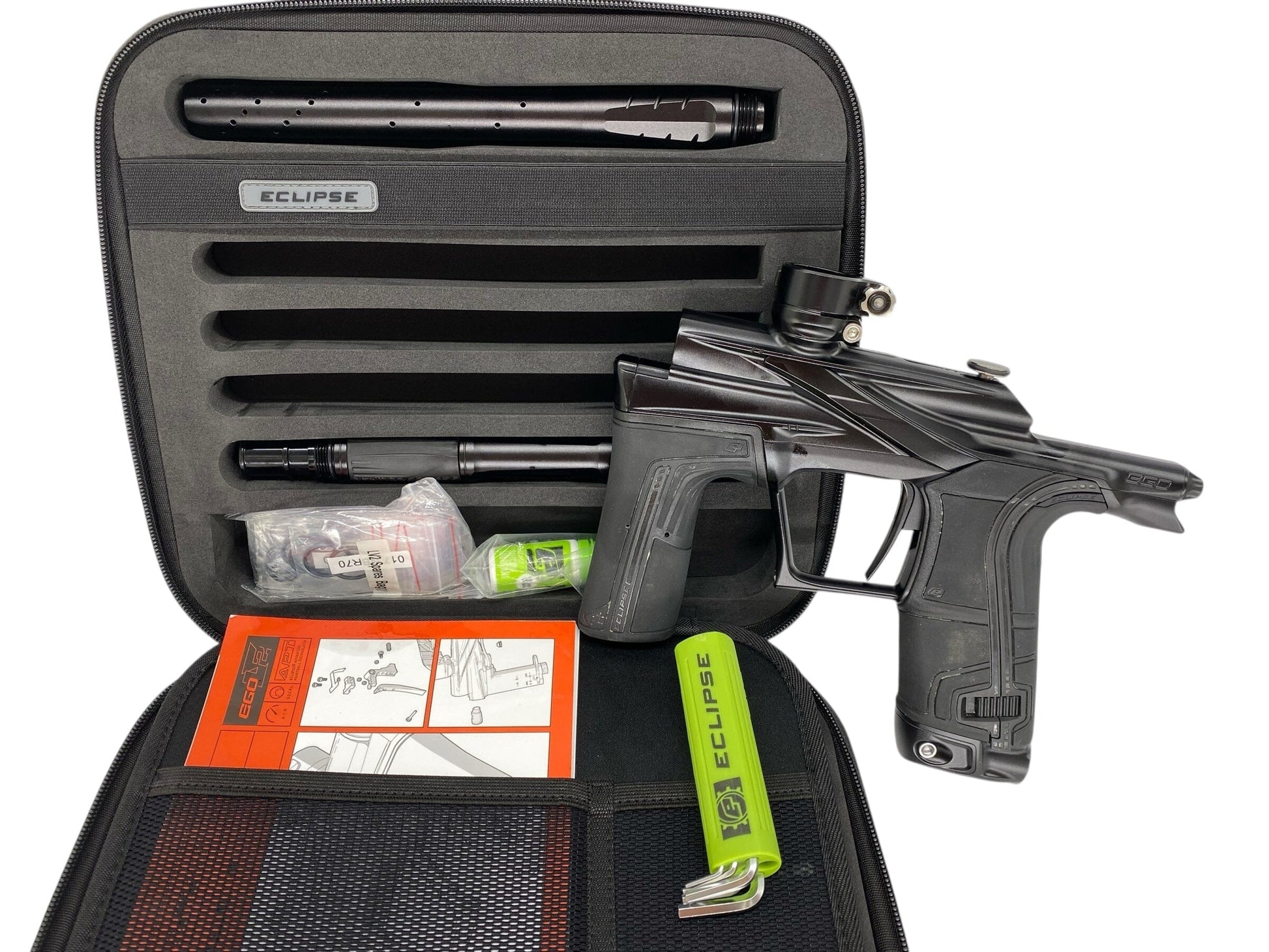Used Planet Eclipse Lv2 Paintball Gun Midnight Paintball Gun from CPXBrosPaintball Buy/Sell/Trade Paintball Markers, New Paintball Guns, Paintball Hoppers, Paintball Masks, and Hormesis Headbands