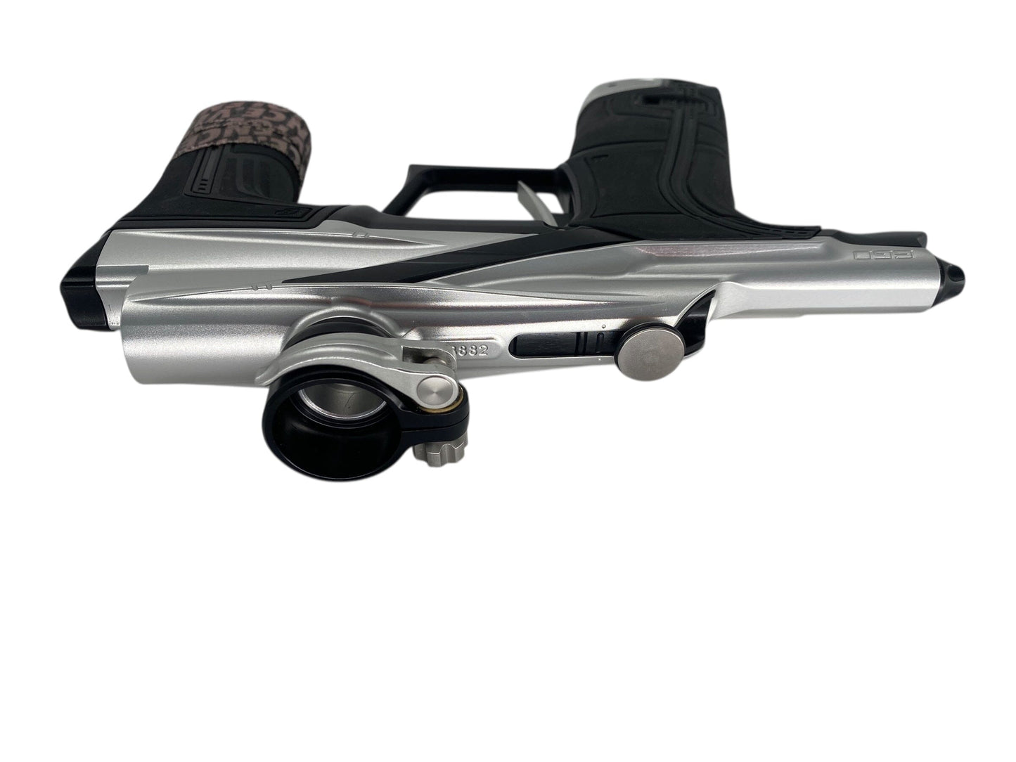 Used Planet Eclipse Lv2 Paintball Gun Silver/Black Paintball Gun from CPXBrosPaintball Buy/Sell/Trade Paintball Markers, New Paintball Guns, Paintball Hoppers, Paintball Masks, and Hormesis Headbands