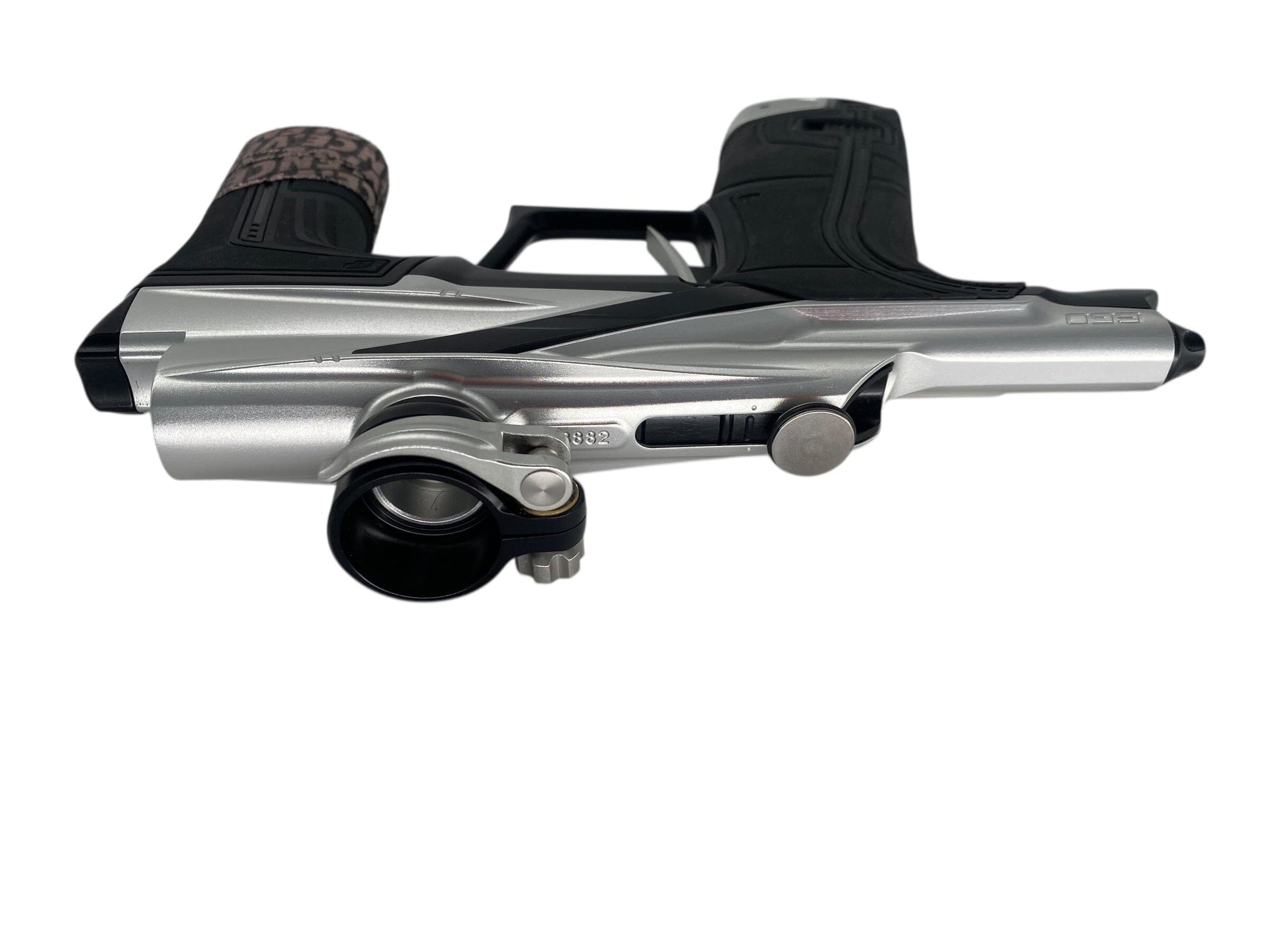 Used Planet Eclipse Lv2 Paintball Gun Silver/Black Paintball Gun from CPXBrosPaintball Buy/Sell/Trade Paintball Markers, New Paintball Guns, Paintball Hoppers, Paintball Masks, and Hormesis Headbands