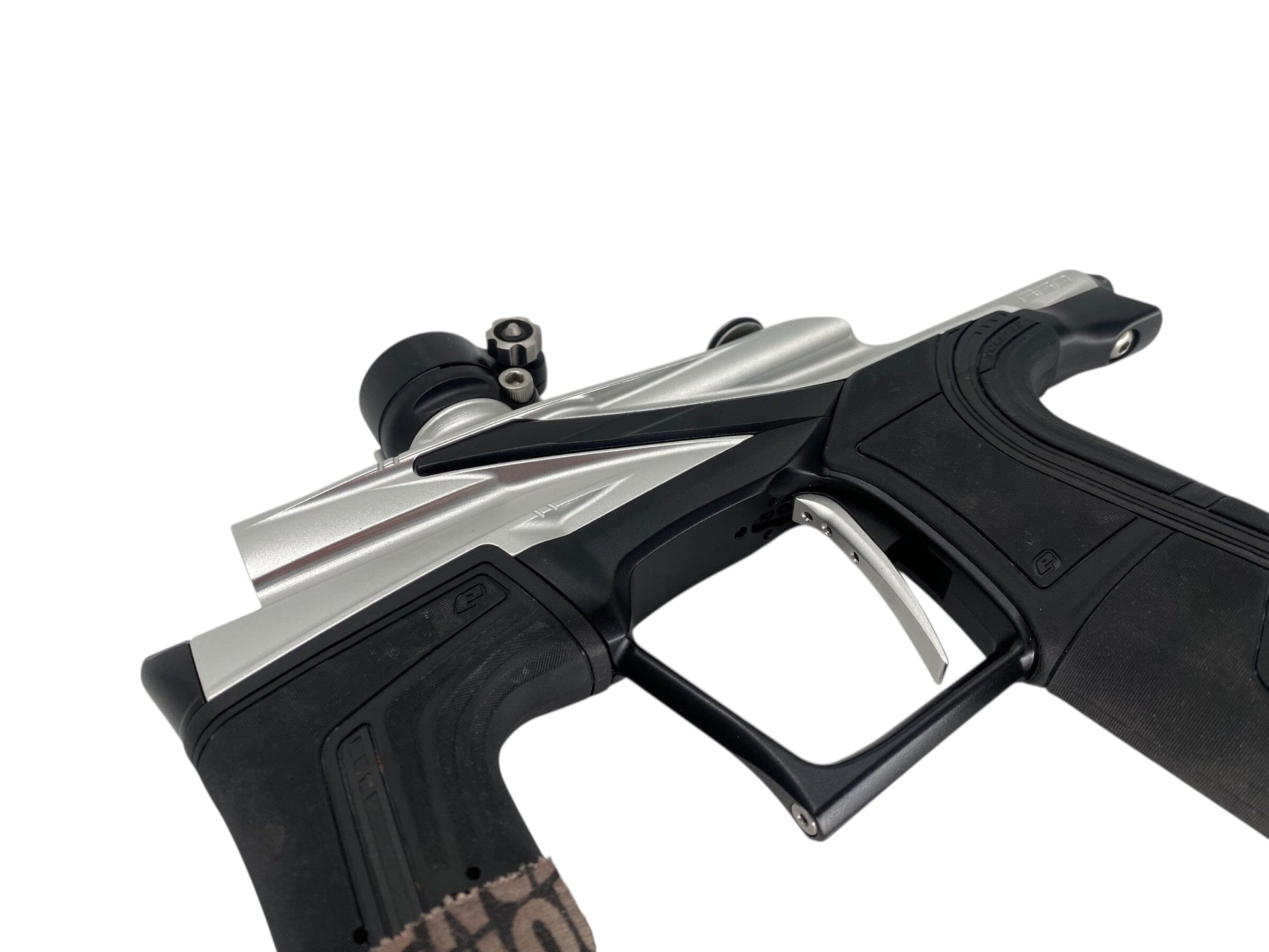 Used Planet Eclipse Lv2 Paintball Gun Silver/Black Paintball Gun from CPXBrosPaintball Buy/Sell/Trade Paintball Markers, New Paintball Guns, Paintball Hoppers, Paintball Masks, and Hormesis Headbands