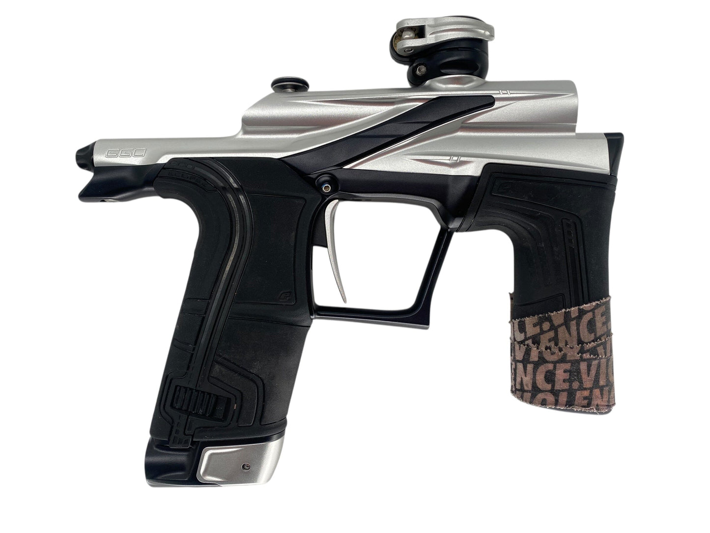 Used Planet Eclipse Lv2 Paintball Gun Silver/Black Paintball Gun from CPXBrosPaintball Buy/Sell/Trade Paintball Markers, New Paintball Guns, Paintball Hoppers, Paintball Masks, and Hormesis Headbands