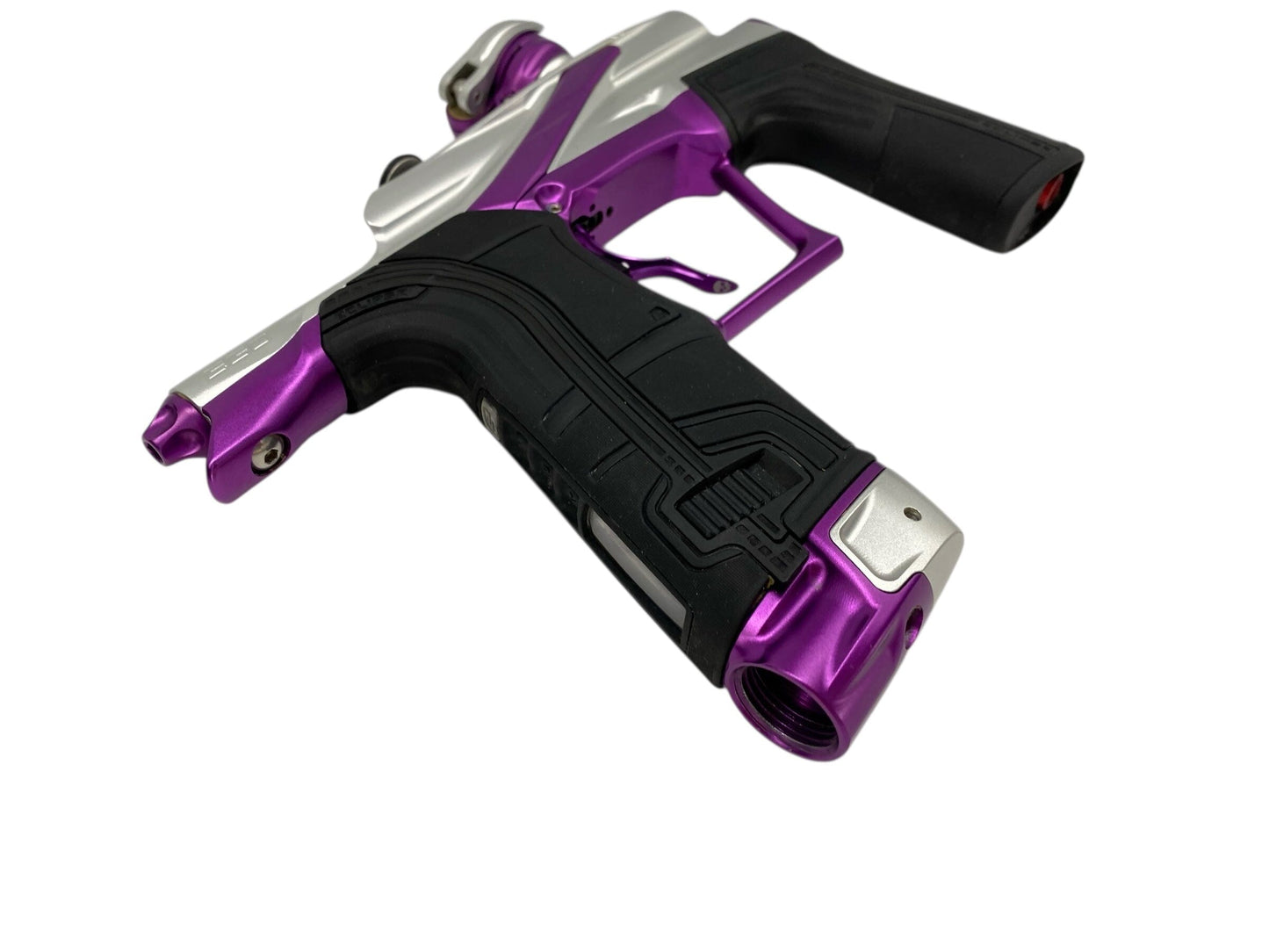 Used Planet Eclipse Lv2 Paintball Gun Silver/Purple Paintball Gun from CPXBrosPaintball Buy/Sell/Trade Paintball Markers, New Paintball Guns, Paintball Hoppers, Paintball Masks, and Hormesis Headbands
