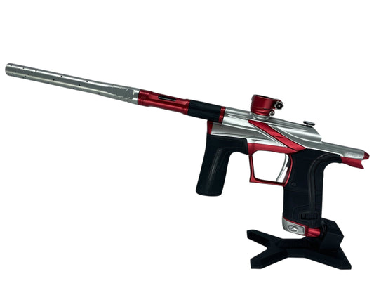 Used Planet Eclipse LV2 Paintball Gun Silver/Red Paintball Gun from CPXBrosPaintball Buy/Sell/Trade Paintball Markers, New Paintball Guns, Paintball Hoppers, Paintball Masks, and Hormesis Headbands