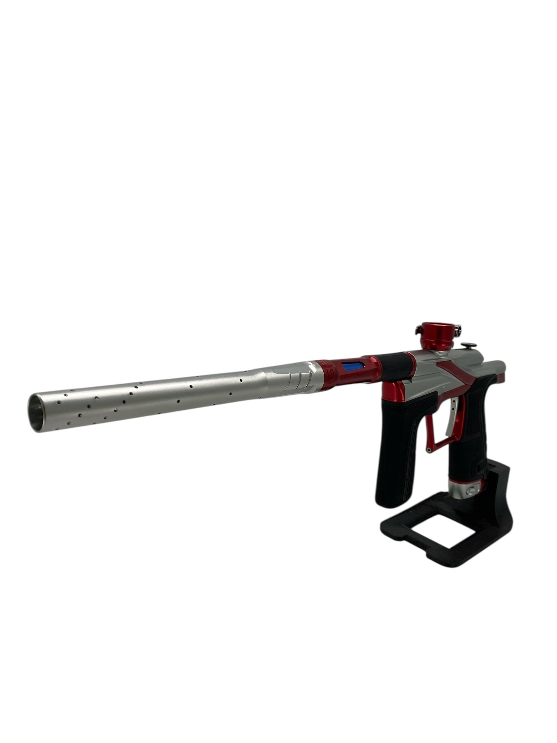 Used Planet Eclipse Lv2 Paintball Gun Silver/Red Paintball Gun from CPXBrosPaintball Buy/Sell/Trade Paintball Markers, New Paintball Guns, Paintball Hoppers, Paintball Masks, and Hormesis Headbands