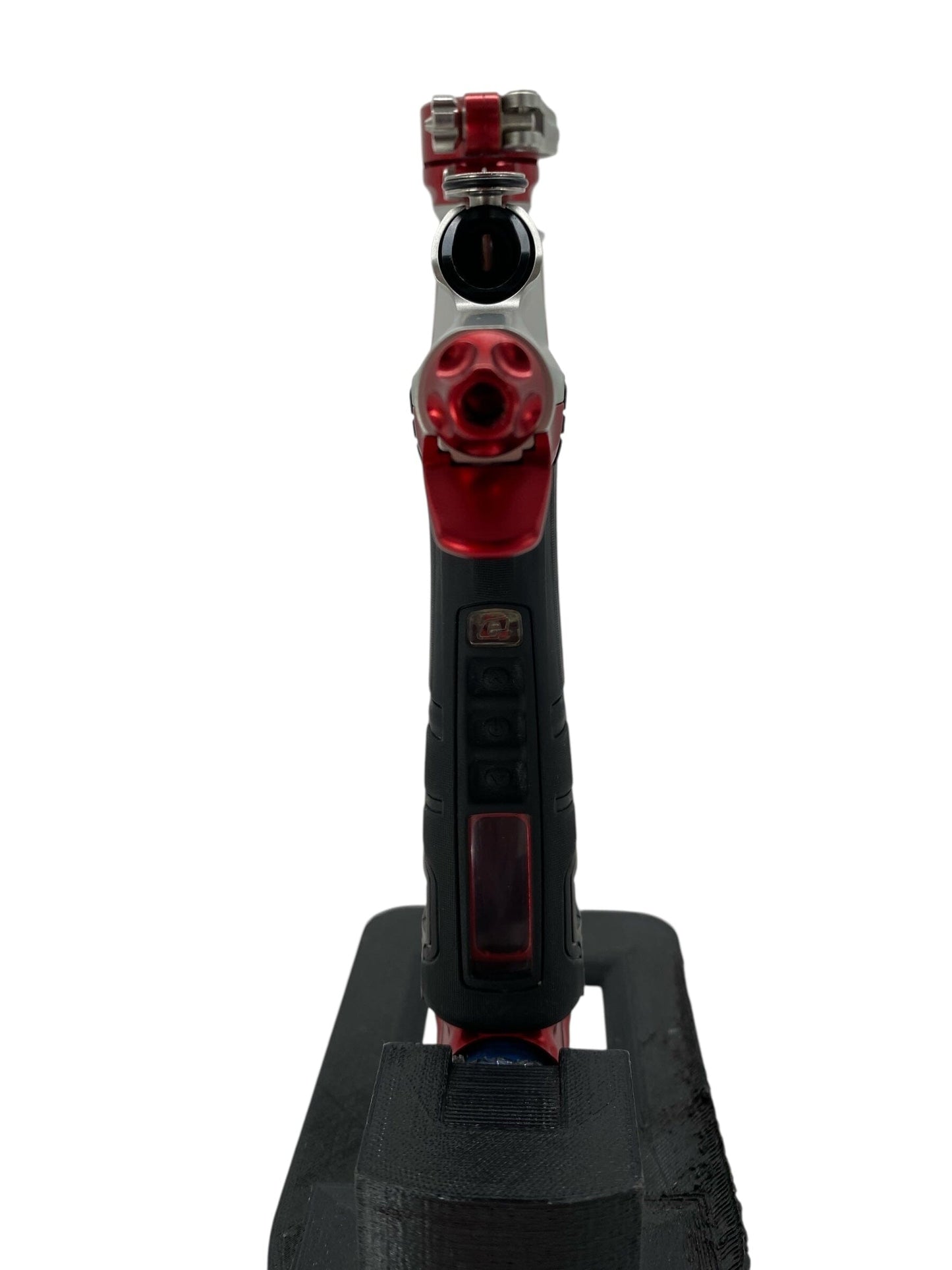 Used Planet Eclipse Lv2 Paintball Gun Silver/Red Paintball Gun from CPXBrosPaintball Buy/Sell/Trade Paintball Markers, New Paintball Guns, Paintball Hoppers, Paintball Masks, and Hormesis Headbands
