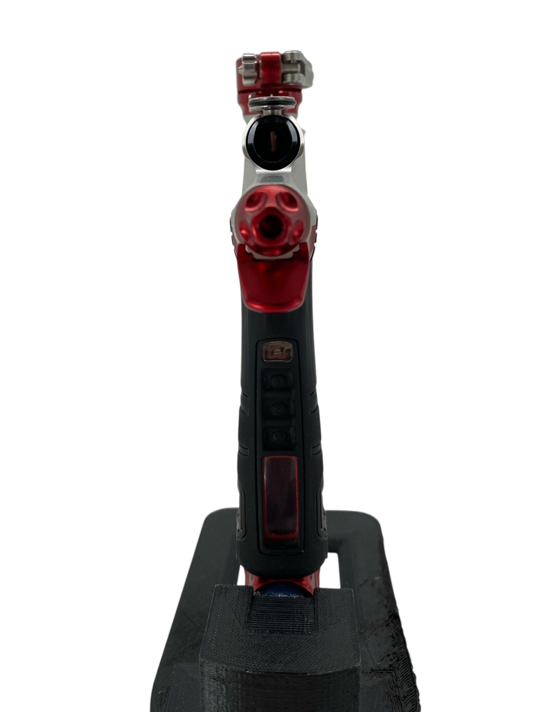 Used Planet Eclipse Lv2 Paintball Gun Silver/Red Paintball Gun from CPXBrosPaintball Buy/Sell/Trade Paintball Markers, New Paintball Guns, Paintball Hoppers, Paintball Masks, and Hormesis Headbands