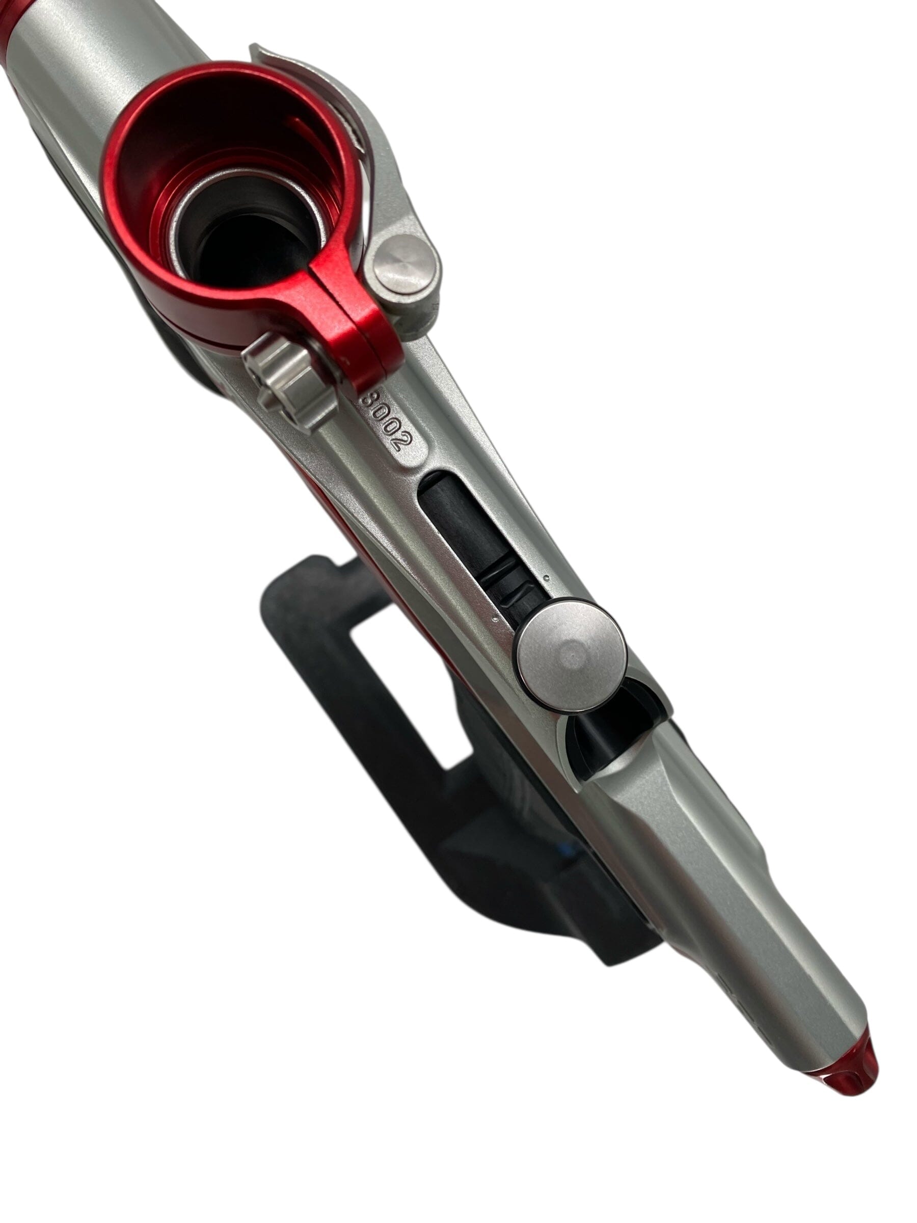Used Planet Eclipse Lv2 Paintball Gun Silver/Red Paintball Gun from CPXBrosPaintball Buy/Sell/Trade Paintball Markers, New Paintball Guns, Paintball Hoppers, Paintball Masks, and Hormesis Headbands