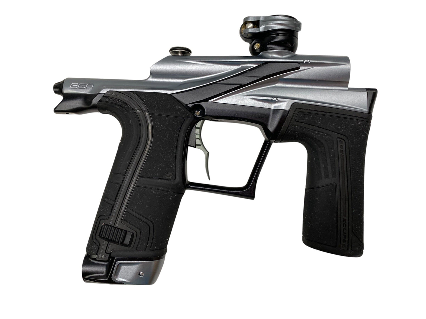 Used Planet Eclipse LV2 Silver/Black Paintball Gun Paintball Gun from CPXBrosPaintball Buy/Sell/Trade Paintball Markers, New Paintball Guns, Paintball Hoppers, Paintball Masks, and Hormesis Headbands