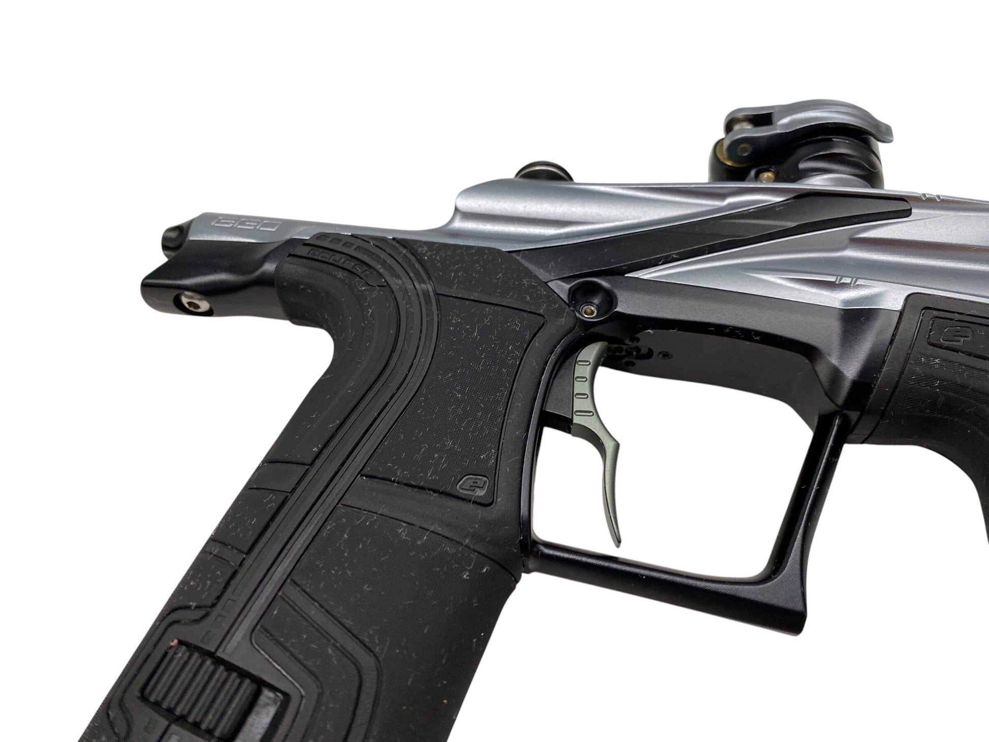 Used Planet Eclipse LV2 Silver/Black Paintball Gun Paintball Gun from CPXBrosPaintball Buy/Sell/Trade Paintball Markers, New Paintball Guns, Paintball Hoppers, Paintball Masks, and Hormesis Headbands