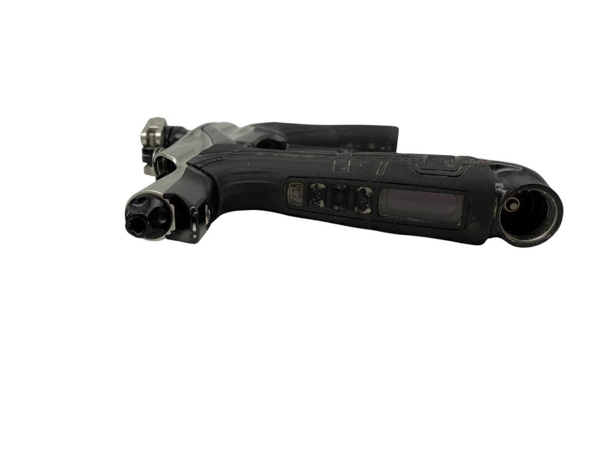 Used Planet Eclipse LV2 Silver/Black Paintball Gun Paintball Gun from CPXBrosPaintball Buy/Sell/Trade Paintball Markers, New Paintball Guns, Paintball Hoppers, Paintball Masks, and Hormesis Headbands