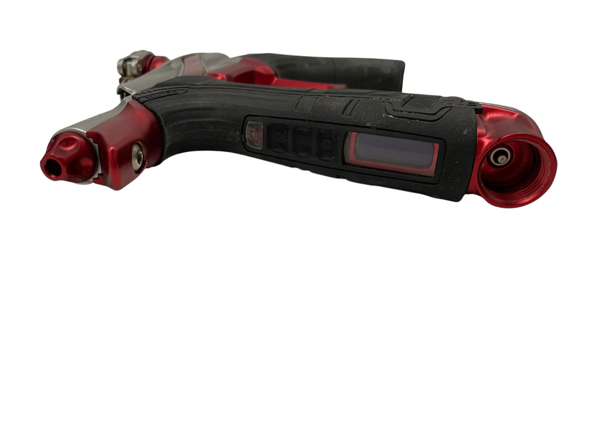Used Planet Eclipse LV2 Silver/Red Paintball Gun Paintball Gun from CPXBrosPaintball Buy/Sell/Trade Paintball Markers, New Paintball Guns, Paintball Hoppers, Paintball Masks, and Hormesis Headbands