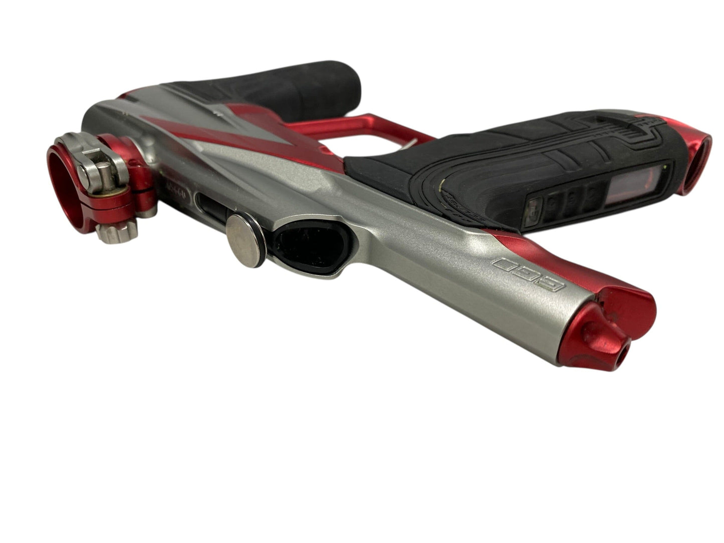 Used Planet Eclipse Lv2 Silver/Red Paintball Gun Paintball Gun from CPXBrosPaintball Buy/Sell/Trade Paintball Markers, New Paintball Guns, Paintball Hoppers, Paintball Masks, and Hormesis Headbands