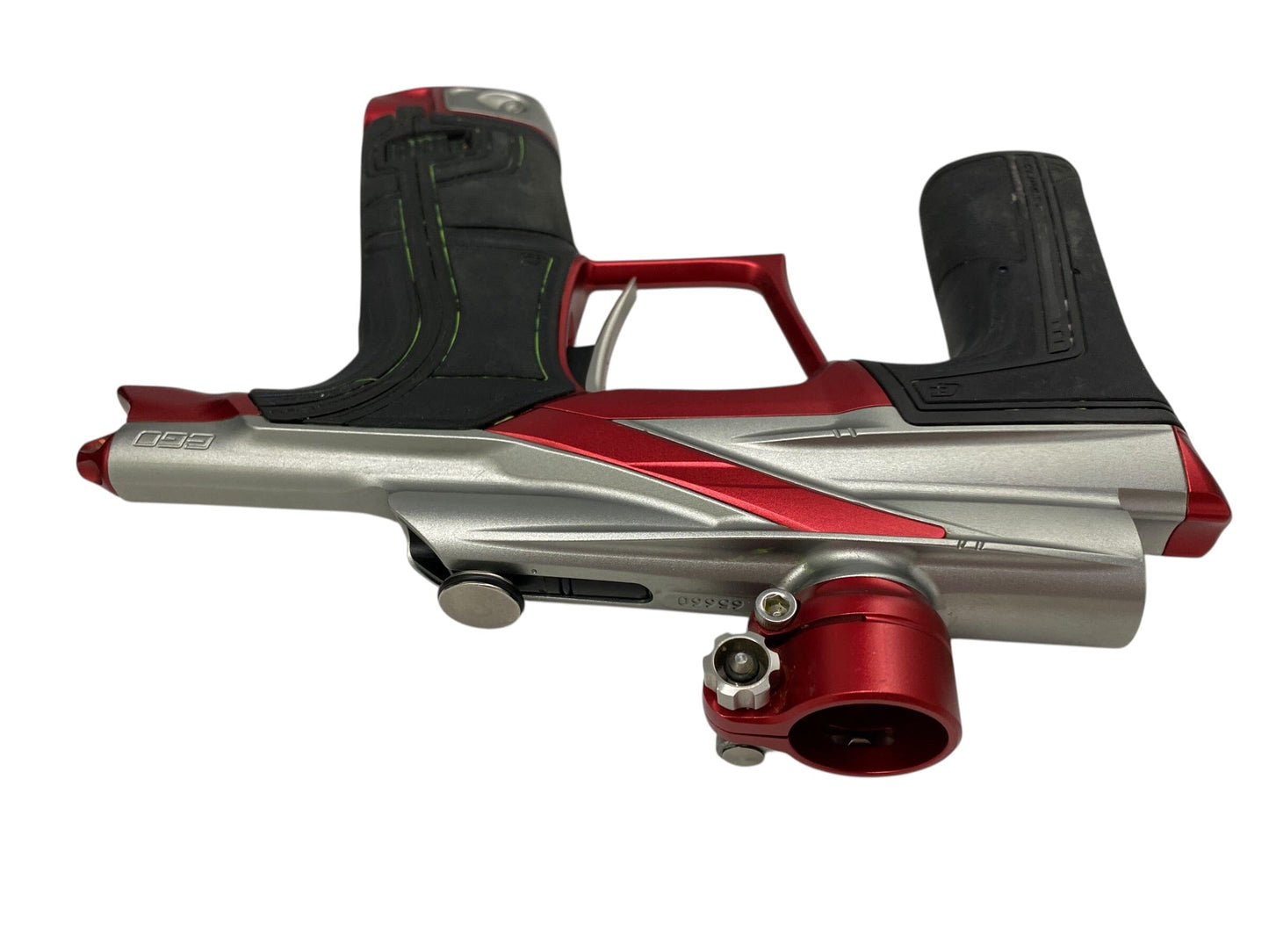 Used Planet Eclipse Lv2 Silver/Red Paintball Gun Paintball Gun from CPXBrosPaintball Buy/Sell/Trade Paintball Markers, New Paintball Guns, Paintball Hoppers, Paintball Masks, and Hormesis Headbands