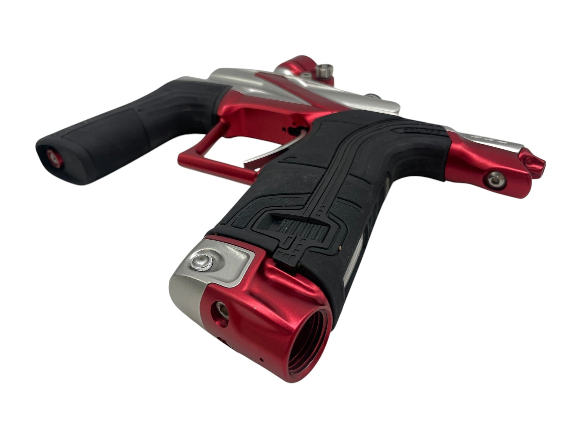 Used Planet Eclipse LV2 Silver/Red Paintball Gun Paintball Gun from CPXBrosPaintball Buy/Sell/Trade Paintball Markers, New Paintball Guns, Paintball Hoppers, Paintball Masks, and Hormesis Headbands