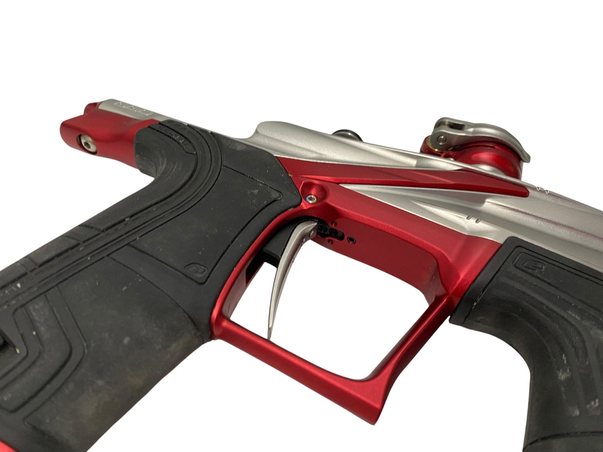 Used Planet Eclipse LV2 Silver/Red Paintball Gun Paintball Gun from CPXBrosPaintball Buy/Sell/Trade Paintball Markers, New Paintball Guns, Paintball Hoppers, Paintball Masks, and Hormesis Headbands