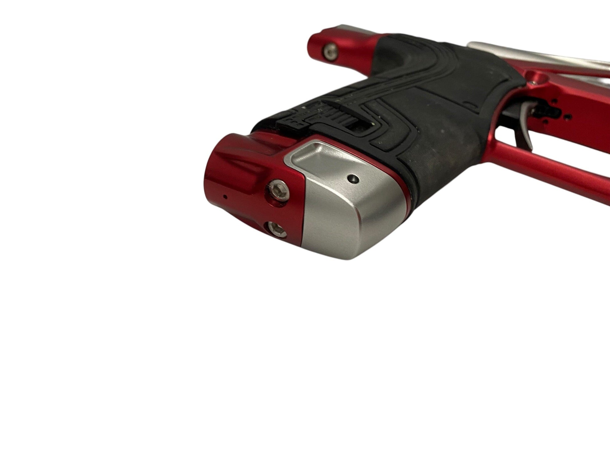Used Planet Eclipse LV2 Silver/Red Paintball Gun Paintball Gun from CPXBrosPaintball Buy/Sell/Trade Paintball Markers, New Paintball Guns, Paintball Hoppers, Paintball Masks, and Hormesis Headbands