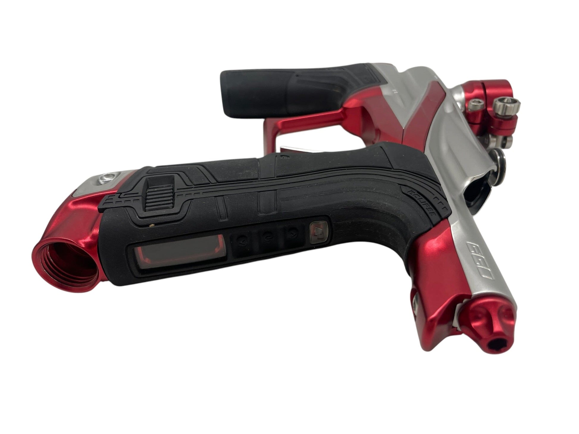Used Planet Eclipse LV2 Silver/Red Paintball Gun Paintball Gun from CPXBrosPaintball Buy/Sell/Trade Paintball Markers, New Paintball Guns, Paintball Hoppers, Paintball Masks, and Hormesis Headbands