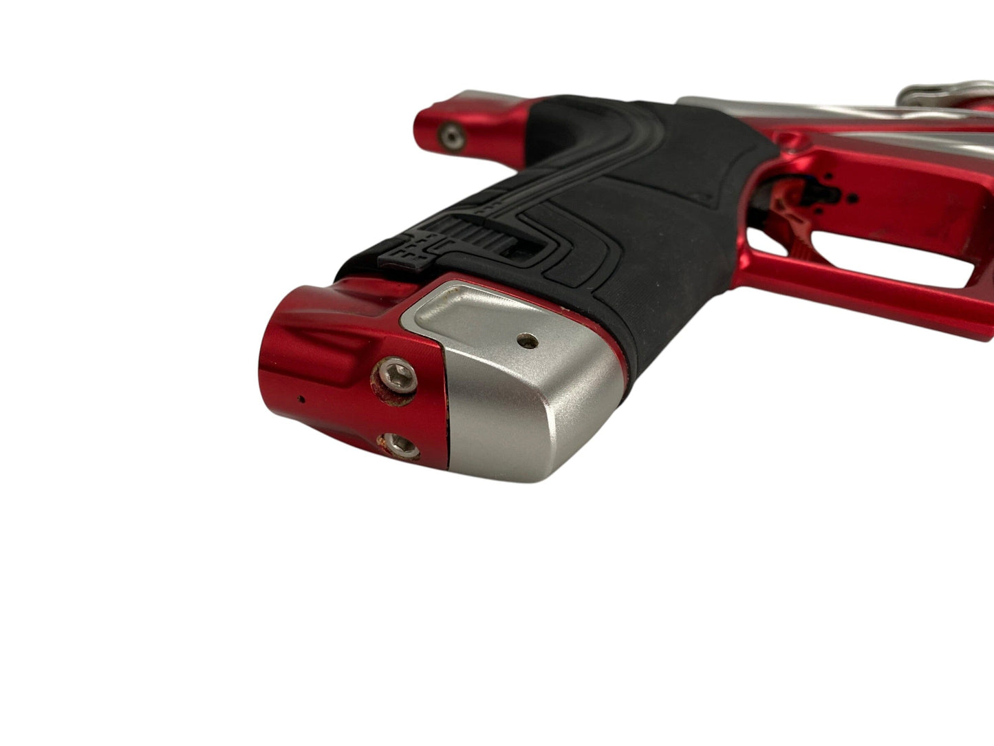 Used Planet Eclipse LV2 Silver/Red Paintball Gun Paintball Gun from CPXBrosPaintball Buy/Sell/Trade Paintball Markers, New Paintball Guns, Paintball Hoppers, Paintball Masks, and Hormesis Headbands