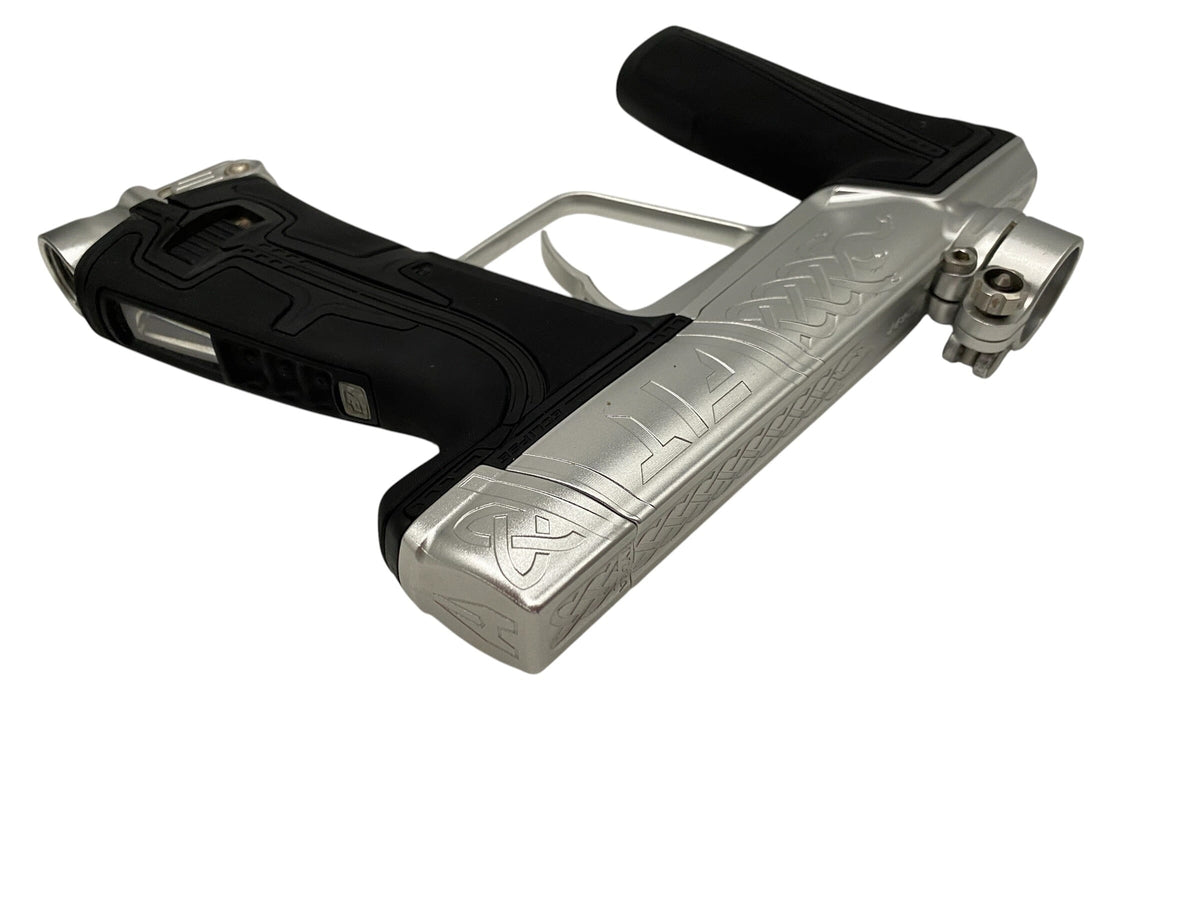 Used Planet Eclipse Pb Fit Streamline Cs3 Pro Paintball Gun Silver Paintball Gun from CPXBrosPaintball Buy/Sell/Trade Paintball Markers, New Paintball Guns, Paintball Hoppers, Paintball Masks, and Hormesis Headbands